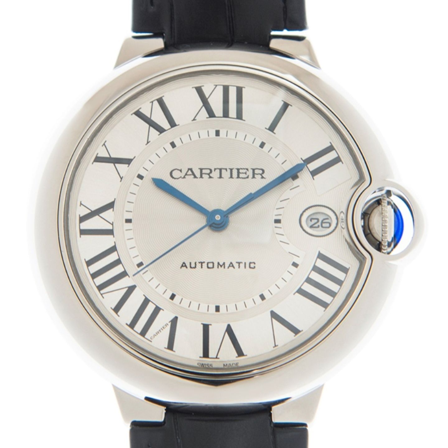 Cartier Ballon Bleu 40mm WSBB0039 (2023) - Zilver wijzerplaat 40mm Staal (1/6)