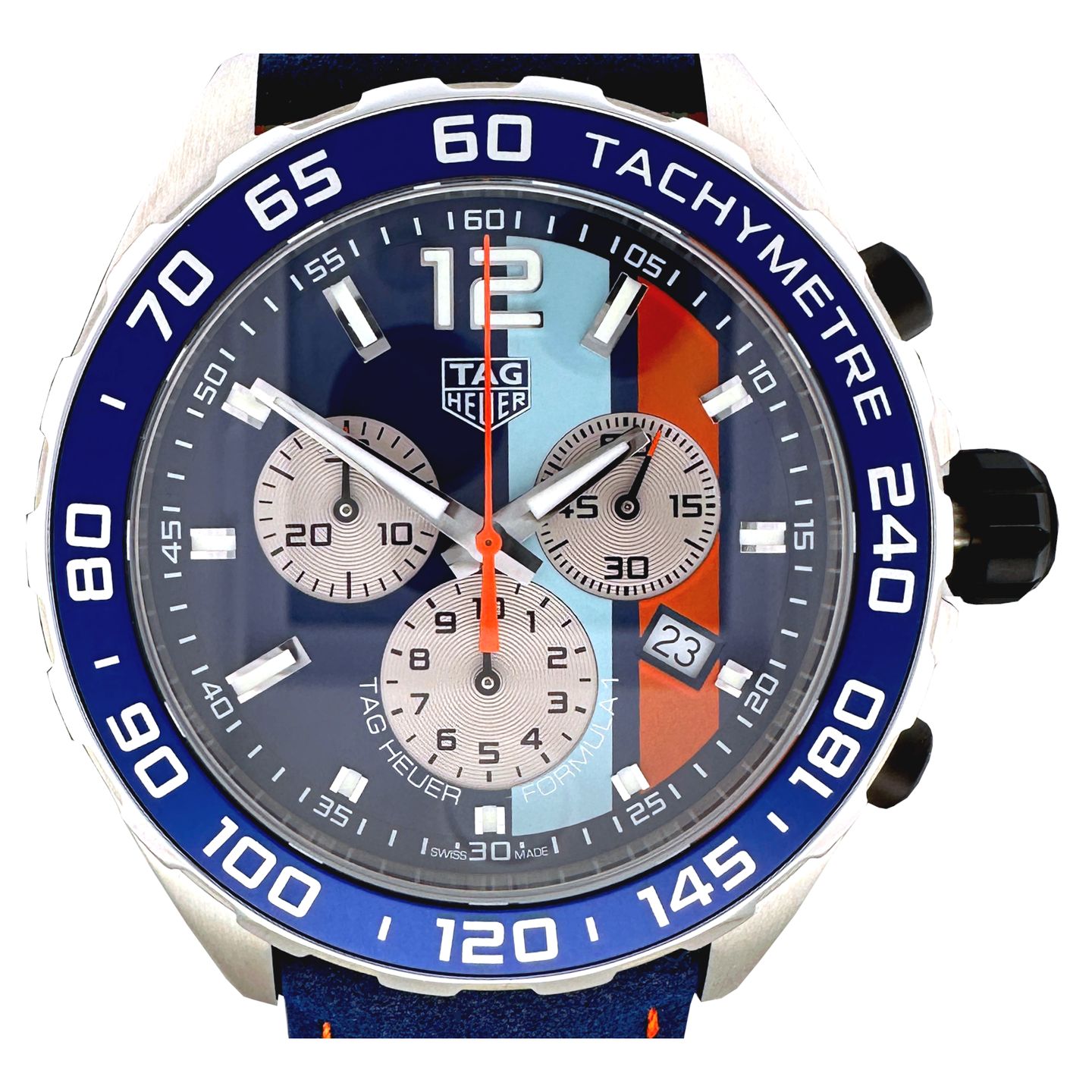 TAG Heuer Formula 1 Quartz CAZ101N.FC8243 (2024) - Blue dial 43 mm Steel case (1/8)