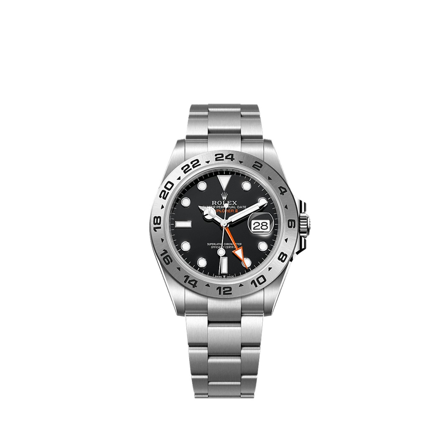 Rolex Explorer II 226570 (2025) - Zwart wijzerplaat 42mm Staal (1/5)