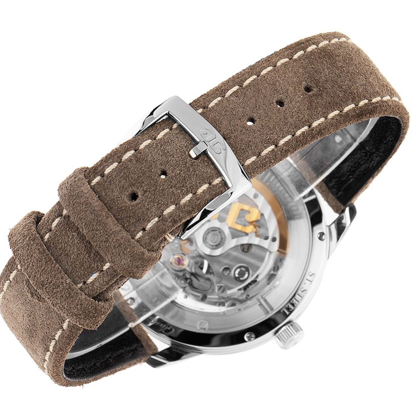 Glashütte Original Sixties 1-39-52-14-02-04 (2025) - Blue dial 39 mm Steel case (7/7)