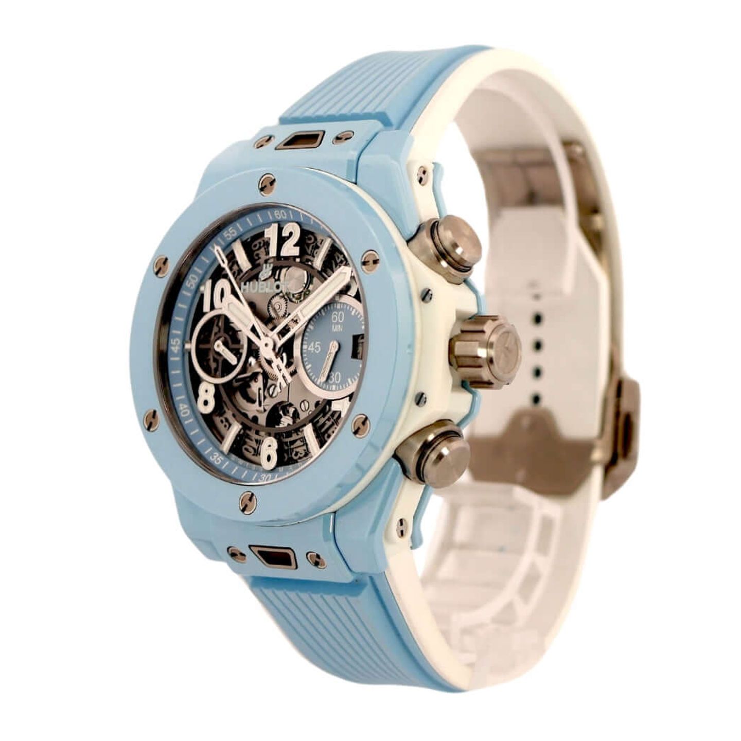 Hublot Big Bang Unico 441.VX.1131.RX (2023) - Zwart wijzerplaat 42mm Geelgoud (3/8)