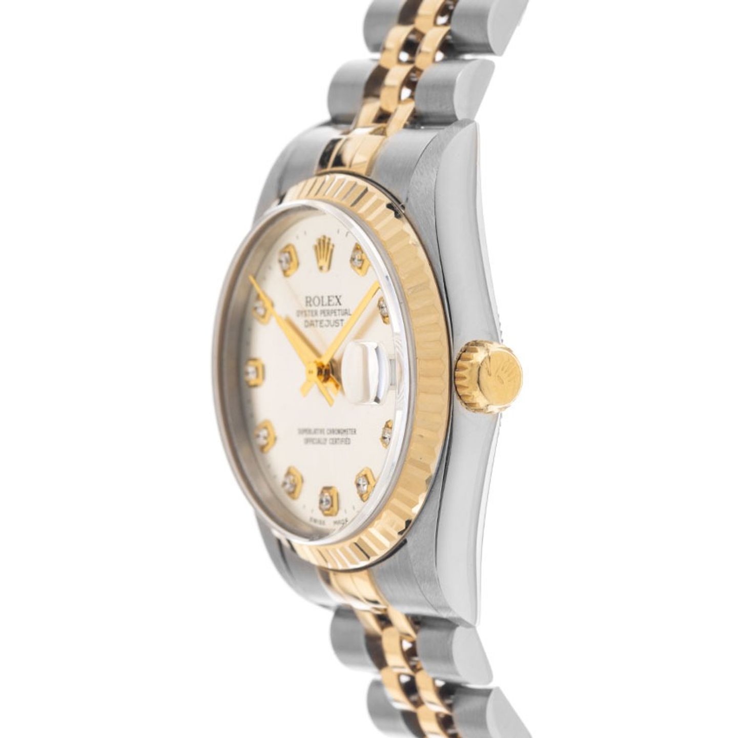 Rolex Datejust 31 68273 (1995) - 31 mm Gold/Steel case (4/8)