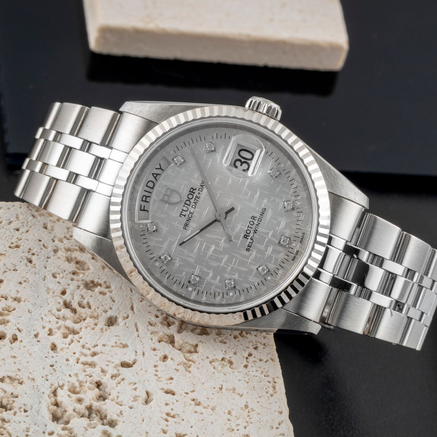 Tudor Prince Date 76214 (Onbekend (willekeurig serienummer)) - 36mm Staal (2/8)