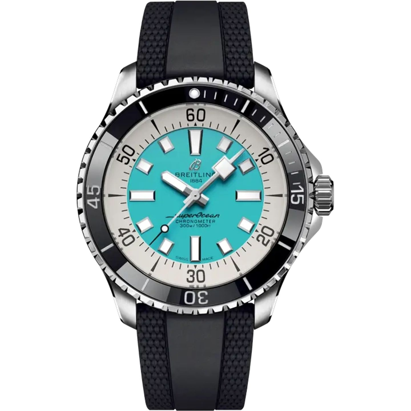 Breitling Superocean 44 A17376211L2S1 (2022) - Turquoise dial 44 mm Steel case (1/1)