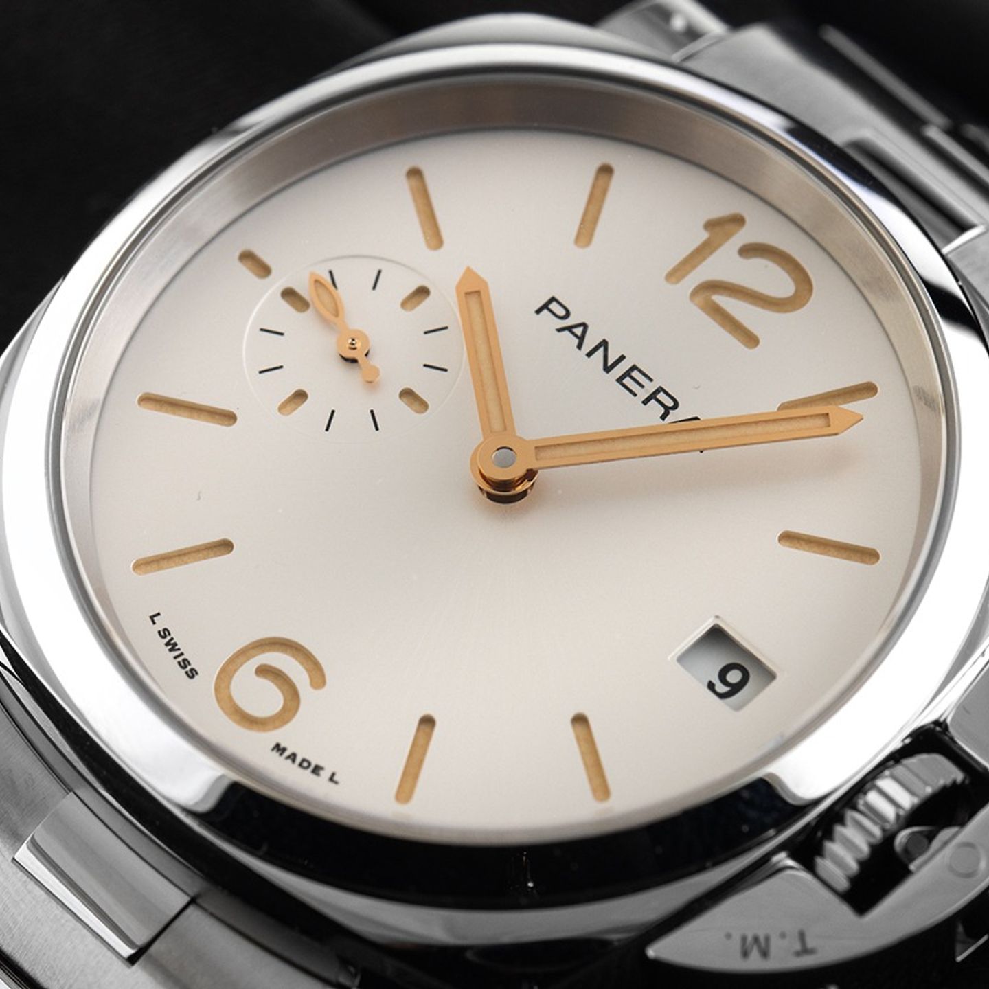 Panerai Luminor Due PAM01508 (2024) - White dial 38 mm Steel case (3/7)