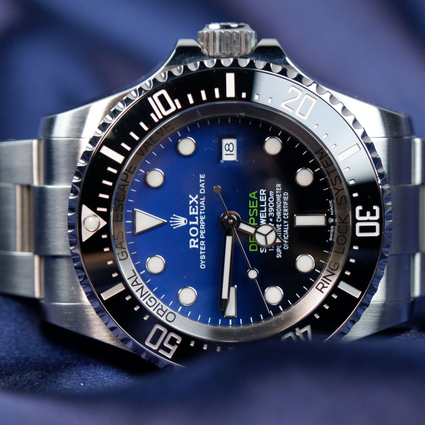 Rolex Sea-Dweller Deepsea 126660 (2022) - Blauw wijzerplaat 44mm Staal (1/3)