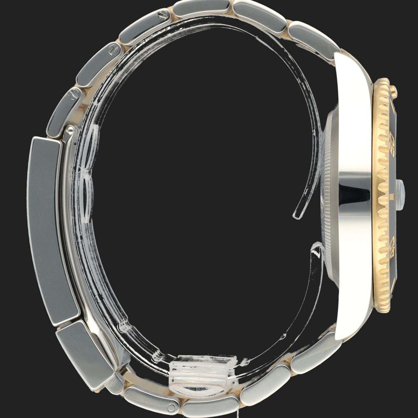 Rolex Submariner Date 116613LN (2013) - Black dial 40 mm Gold/Steel case (5/8)