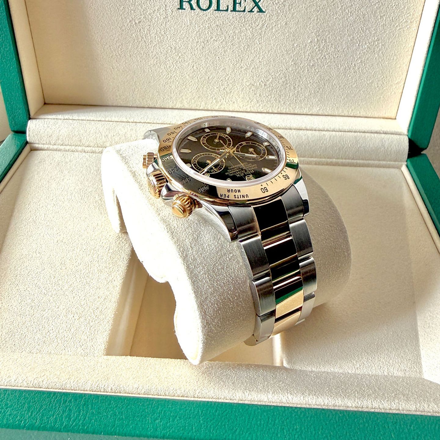 Rolex Daytona 116523 (2011) - Zwart wijzerplaat 40mm Goud/Staal (4/5)