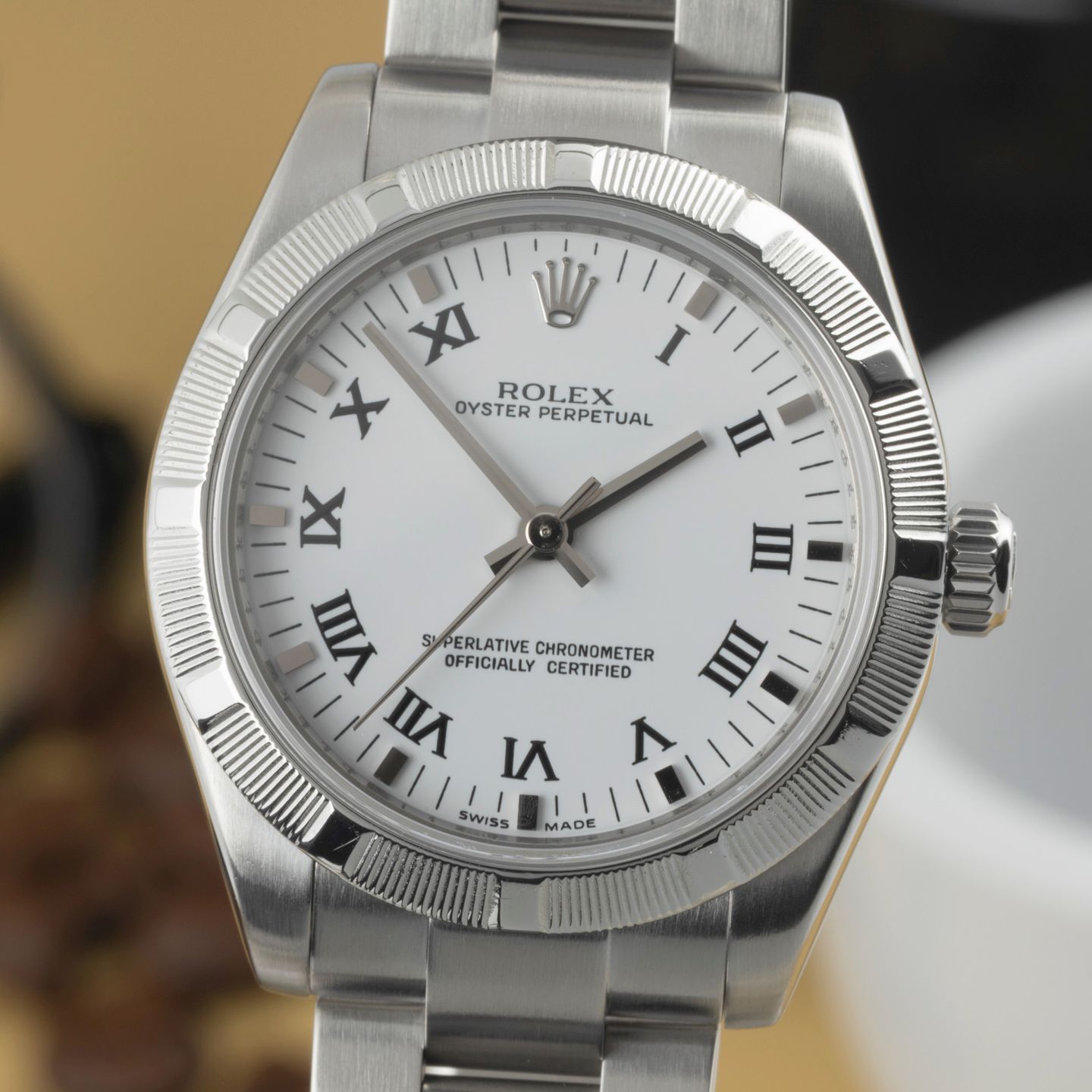 Rolex Oyster Perpetual 31 177210 (2006) - 31 mm Steel case (3/8)