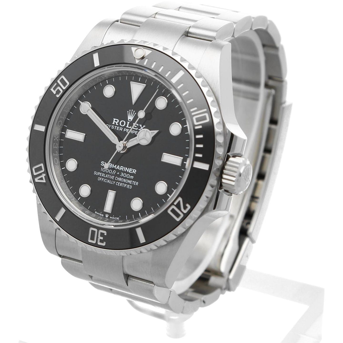 Rolex Submariner No Date 124060 (2024) - Zwart wijzerplaat 41mm Staal (2/6)