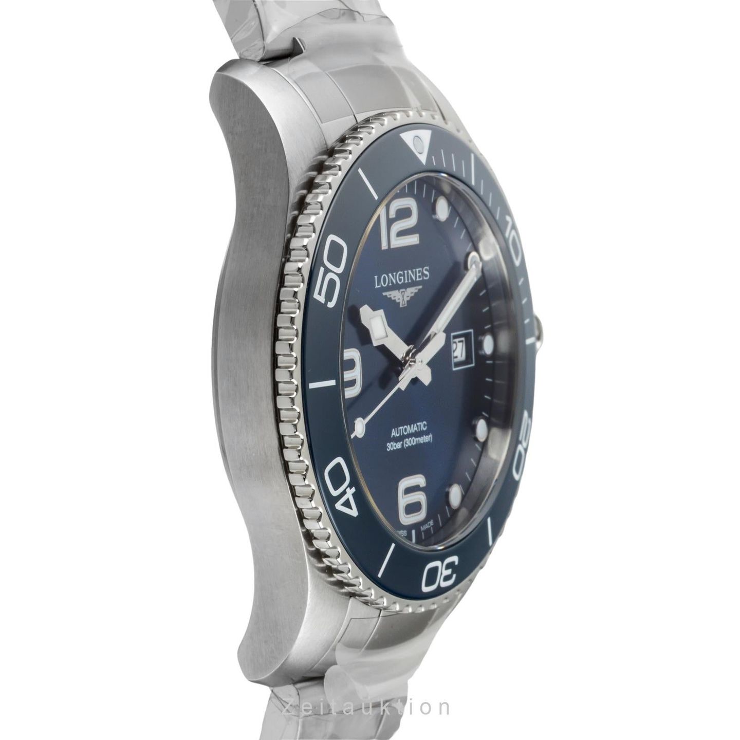 Longines HydroConquest L3.782.4.96.6 (Onbekend (willekeurig serienummer)) - Blauw wijzerplaat 43mm Staal (6/8)