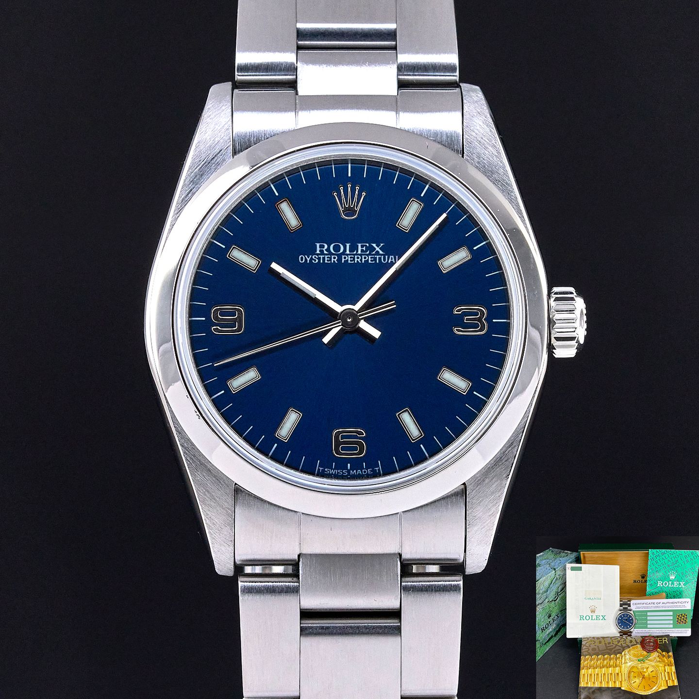 Rolex Oyster Perpetual 31 77080 (2002) - 31 mm Steel case (1/7)