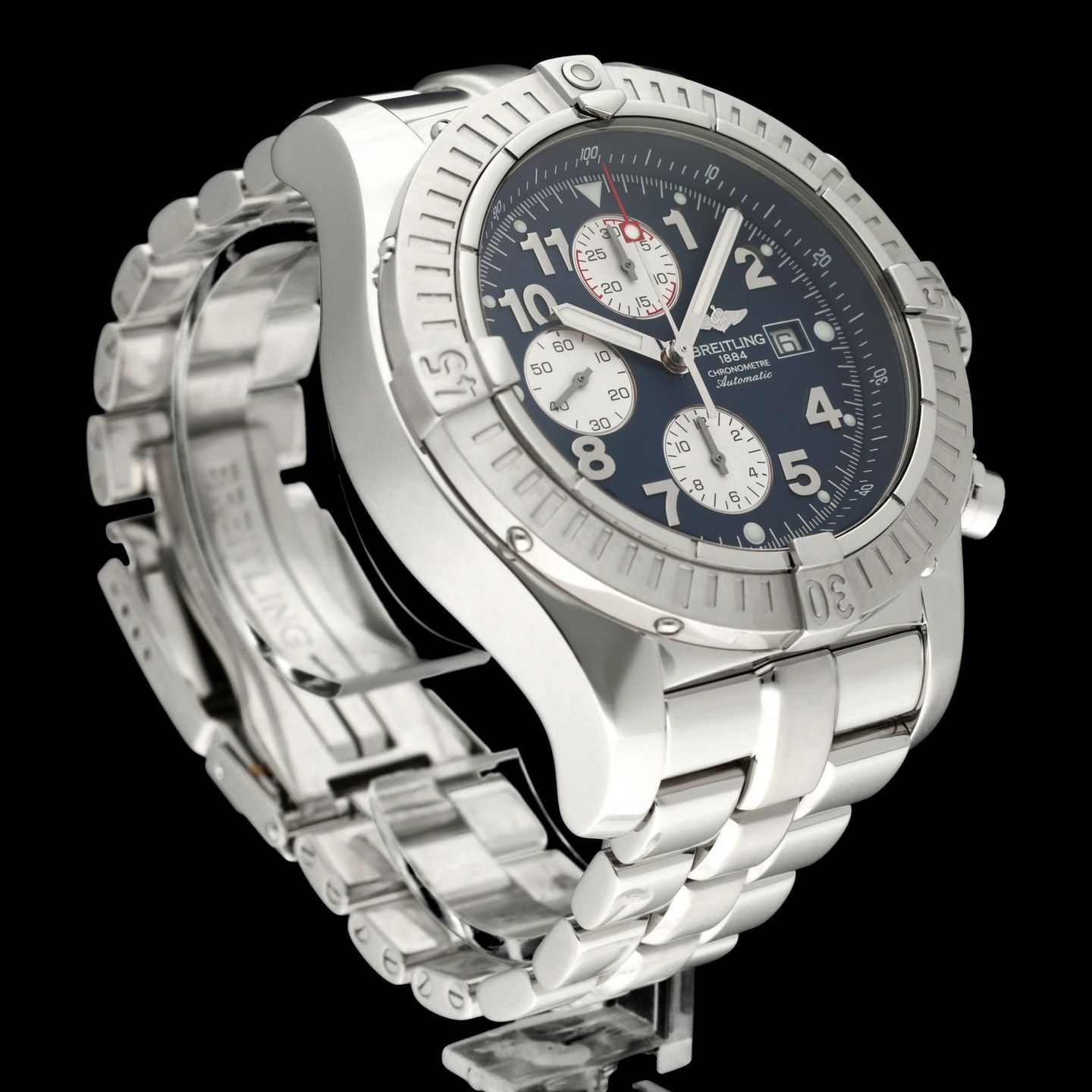 Breitling Super Avenger A13370 (2005) - 48 mm Steel case (6/8)
