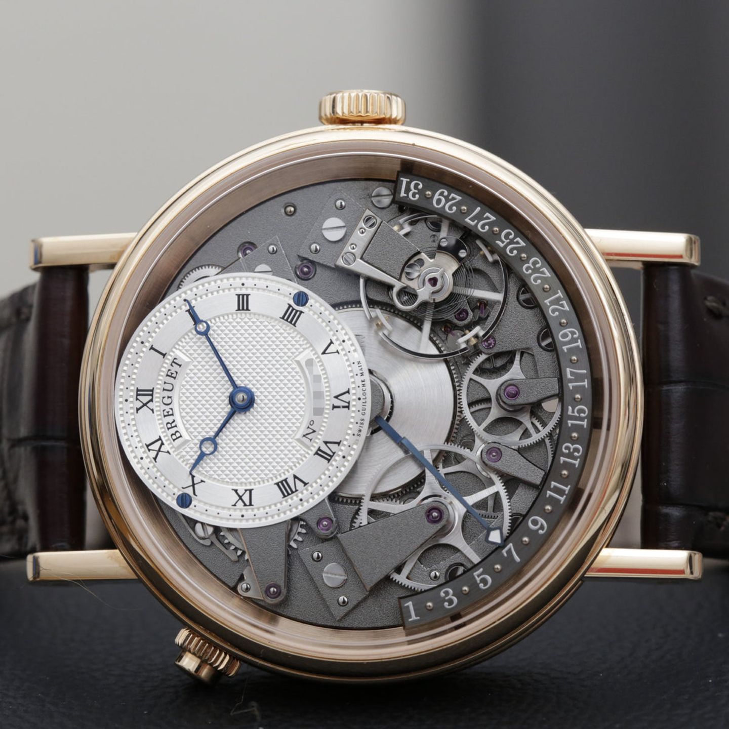 Breguet Tradition 7597BR/G1/9WU (2022) - Silver dial 40 mm Rose Gold case (2/8)