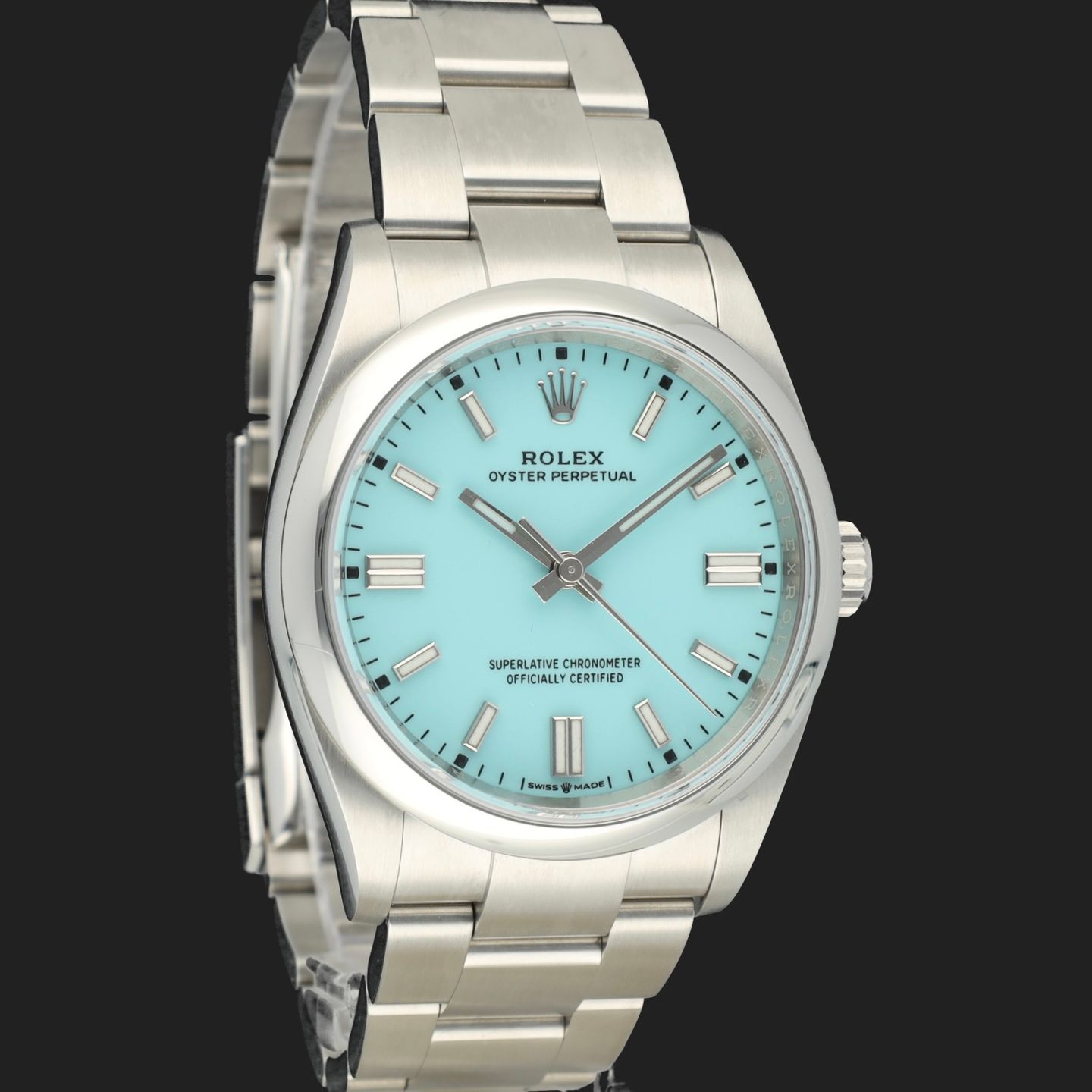 Rolex Oyster Perpetual 36 126000 (2021) - Blue dial 36 mm Steel case (4/8)