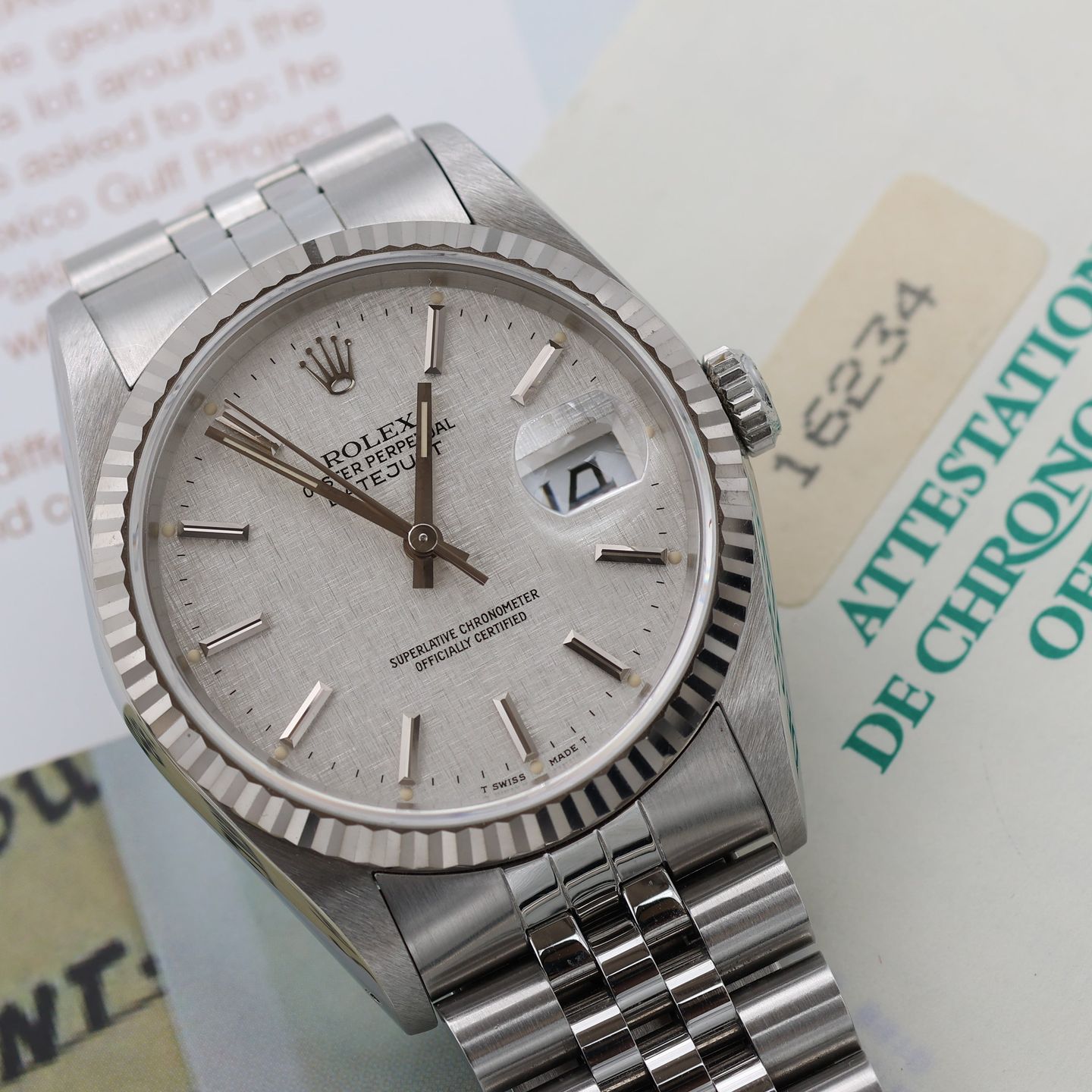 Rolex Datejust 36 16234 (Unknown (random serial)) - 36 mm Steel case (6/8)
