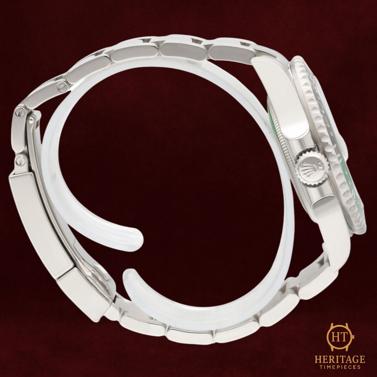 Rolex GMT-Master II 126729VTNR (2025) - Green dial 40 mm White Gold case (7/8)