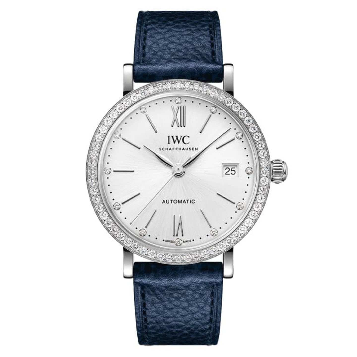 IWC Portofino Automatic IW658601 (2024) - Zilver wijzerplaat 37mm Staal (1/1)