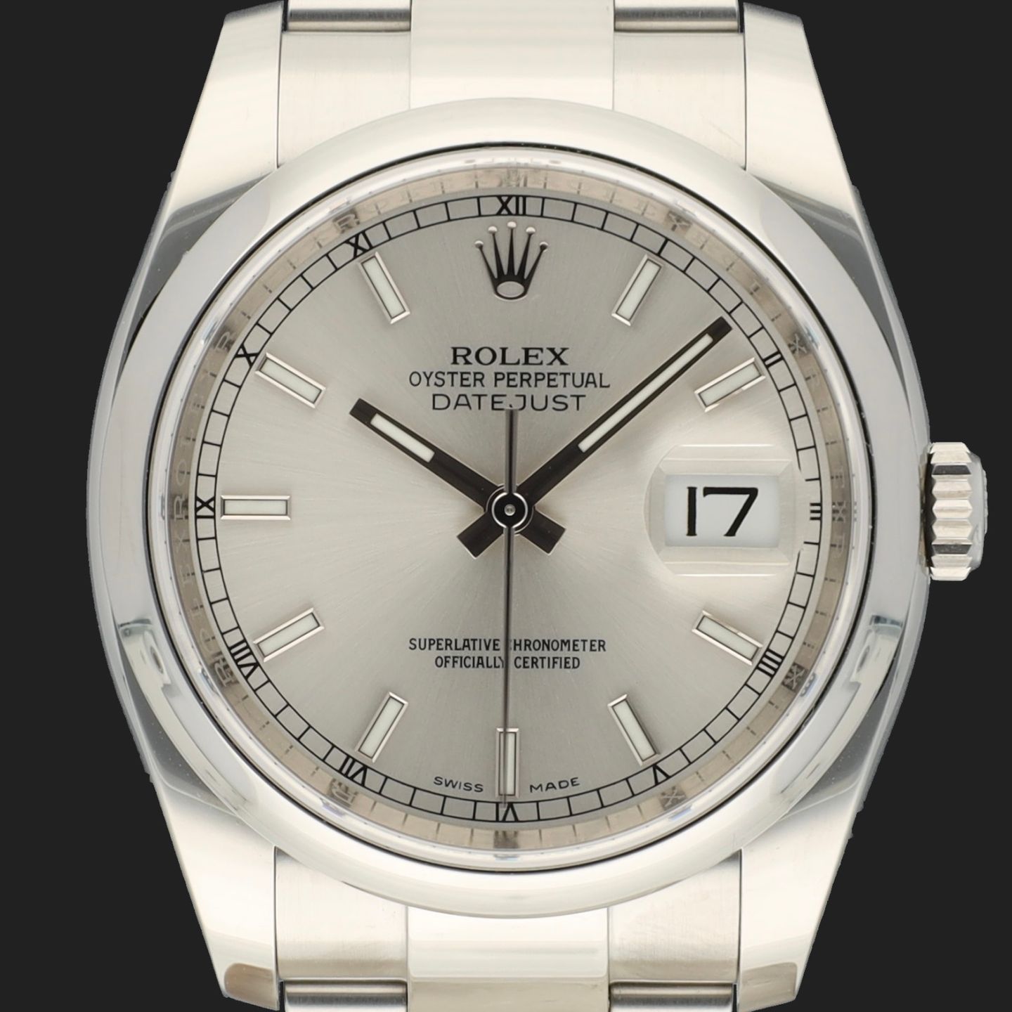 Rolex Datejust 36 116200 (2019) - Zilver wijzerplaat 36mm Staal (2/8)