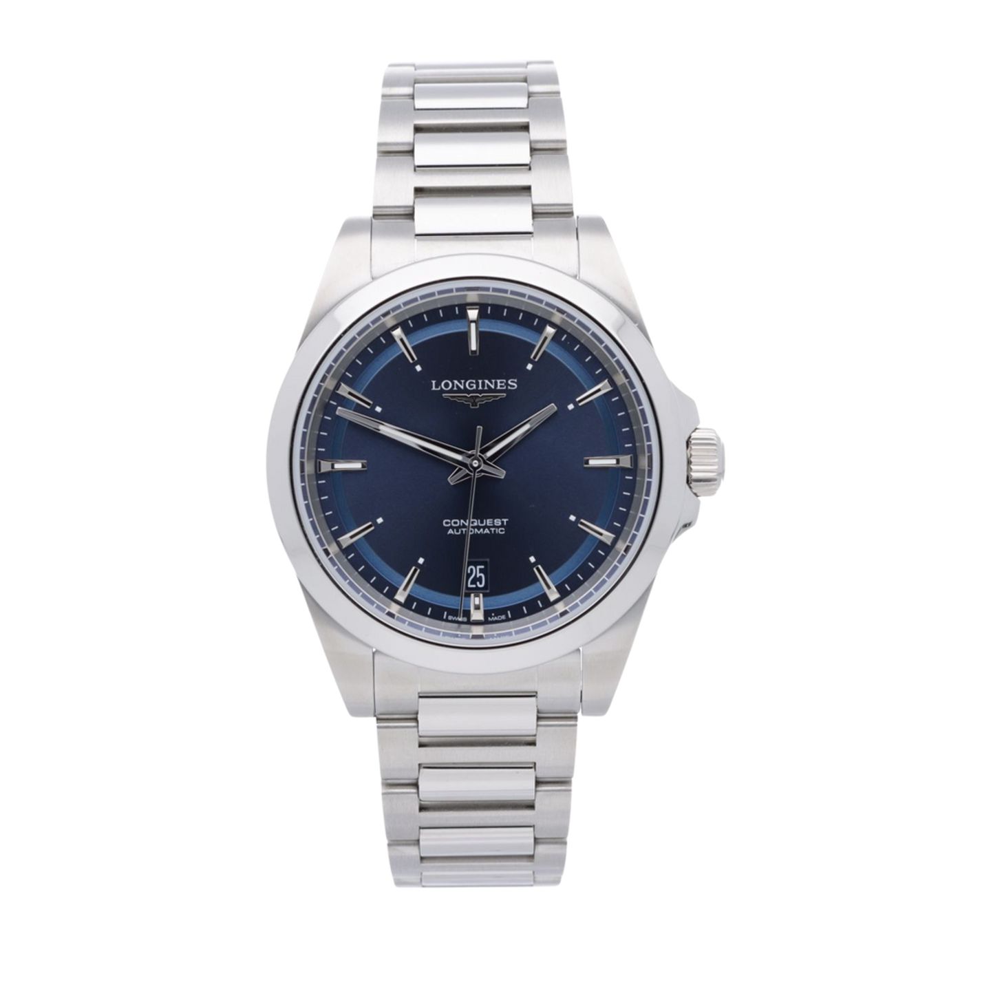 Longines Conquest L3.720.4.92.6 (2025) - Blue dial 38 mm Steel case (1/7)