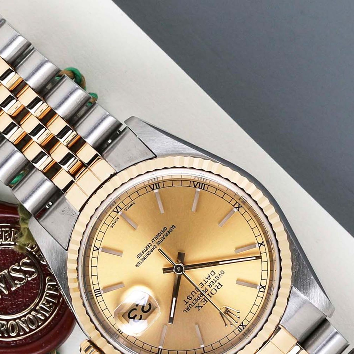 Rolex Datejust 36 16233 (2003) - 36mm Goud/Staal (4/8)