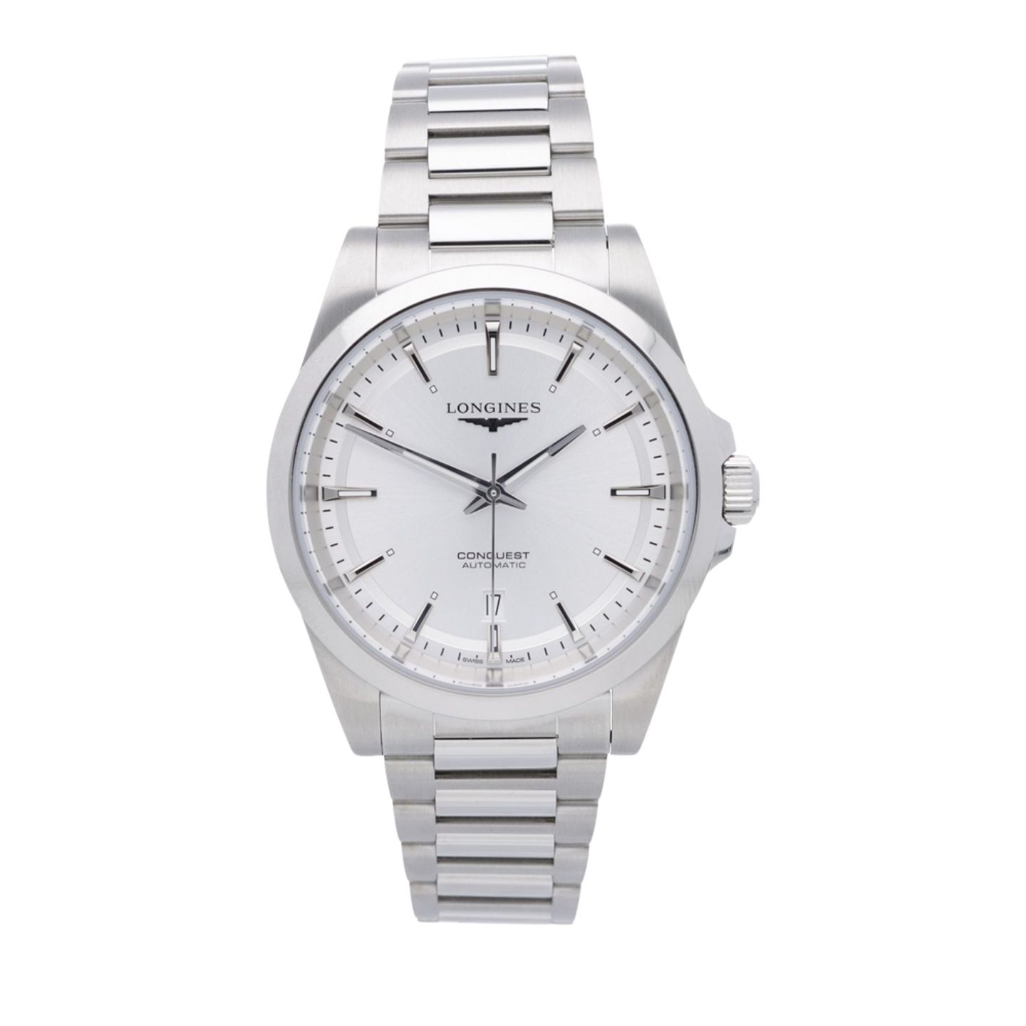 Longines Conquest L3.830.4.72.6 (2026) - Silver dial 41 mm Steel case (1/7)