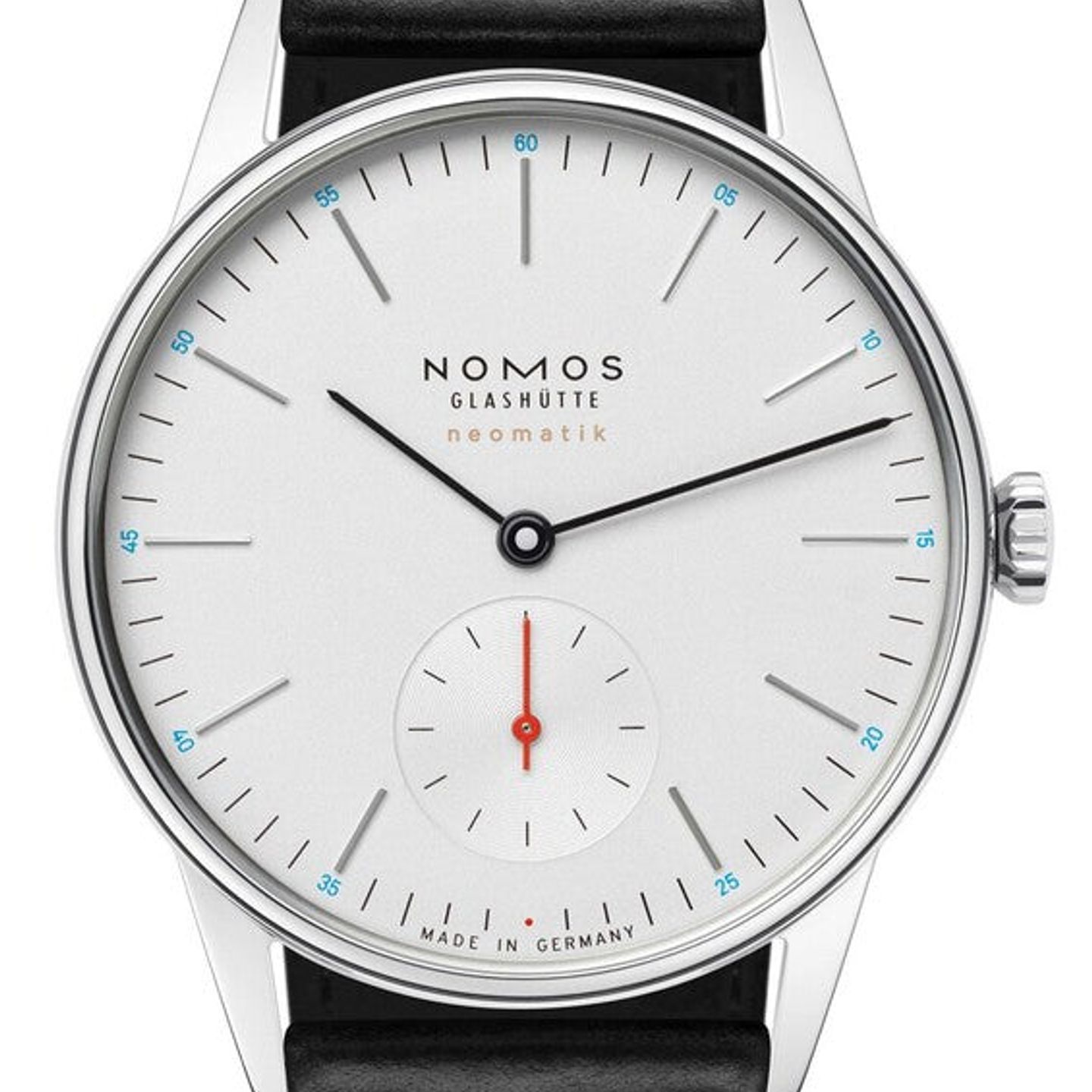 NOMOS Orion Neomatik 392 (2026) - Wit wijzerplaat 36mm Staal (1/1)