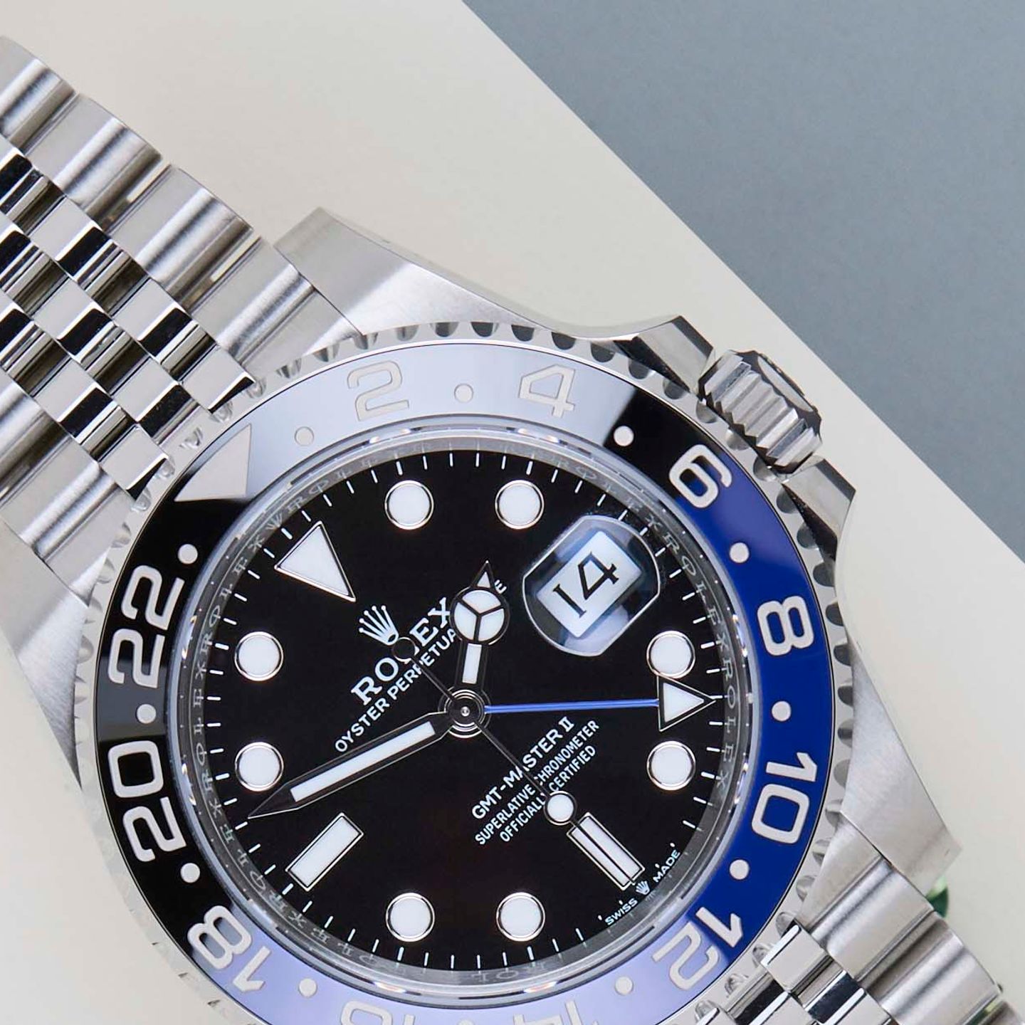 Rolex GMT-Master II 126710BLNR (2025) - Zwart wijzerplaat 40mm Staal (3/8)