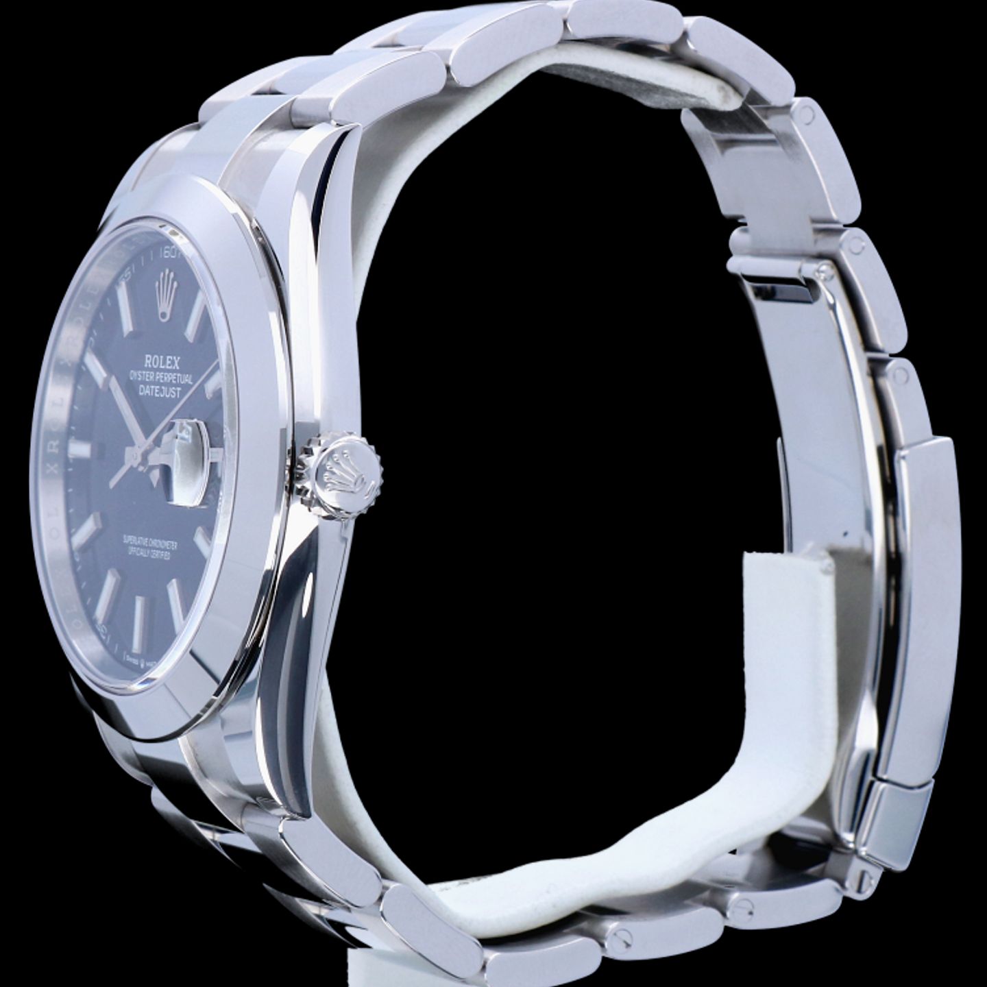 Rolex Datejust 41 126300 (2022) - Black dial 41 mm Steel case (4/8)
