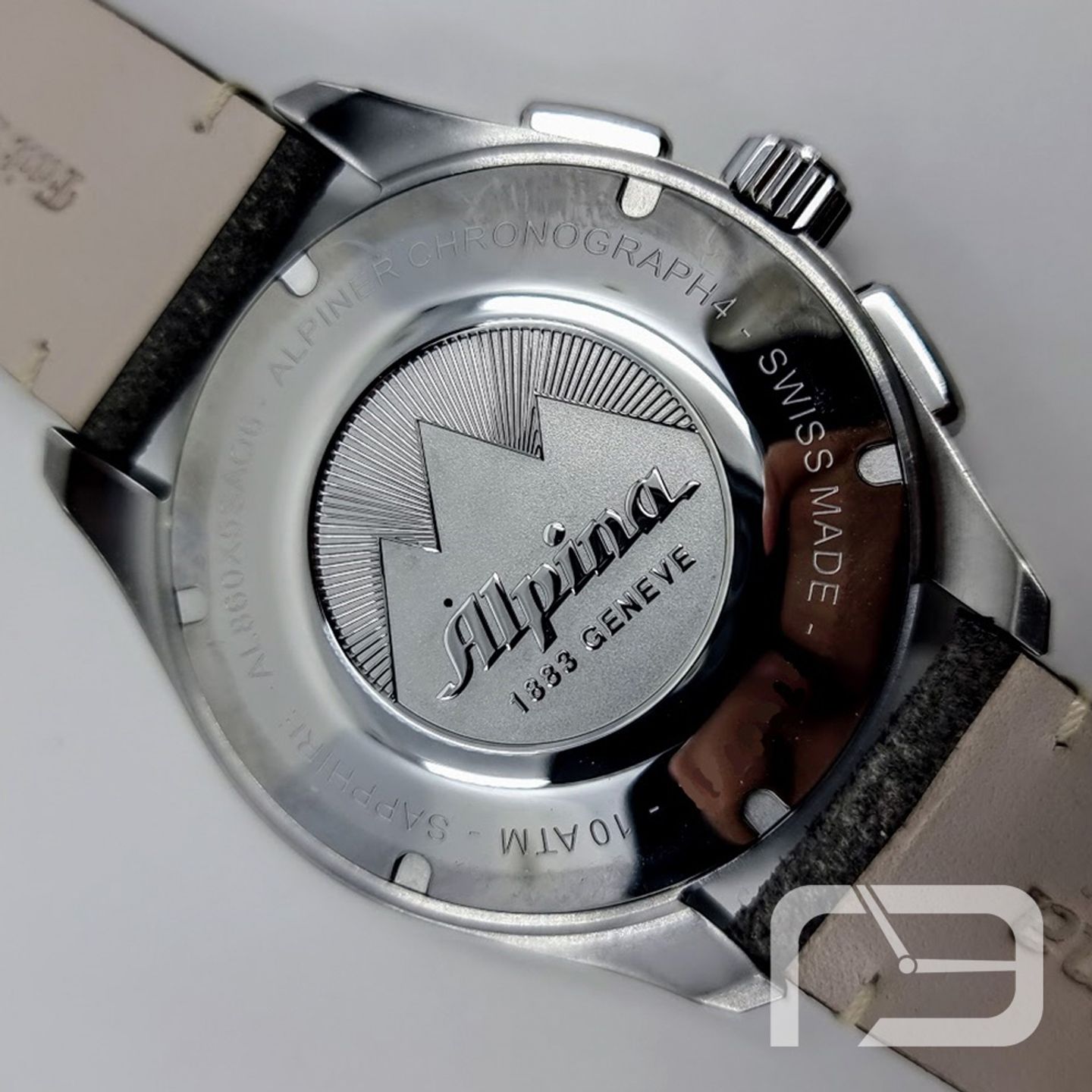 Alpina Alpiner AL-860DGS5AQ6-BF (2024) - Black dial 44 mm Steel case (8/8)