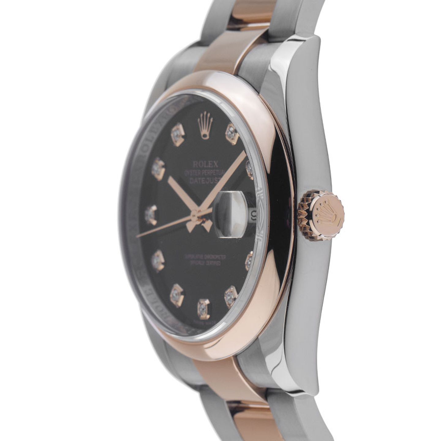 Rolex Datejust 36 116201 (2008) - 36 mm Gold/Steel case (4/8)