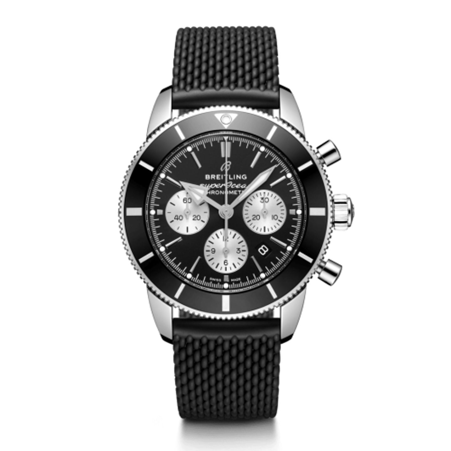 Breitling Superocean Heritage II Chronograph AB0162121B1S1 (2023) - Black dial 44 mm Steel case (1/1)
