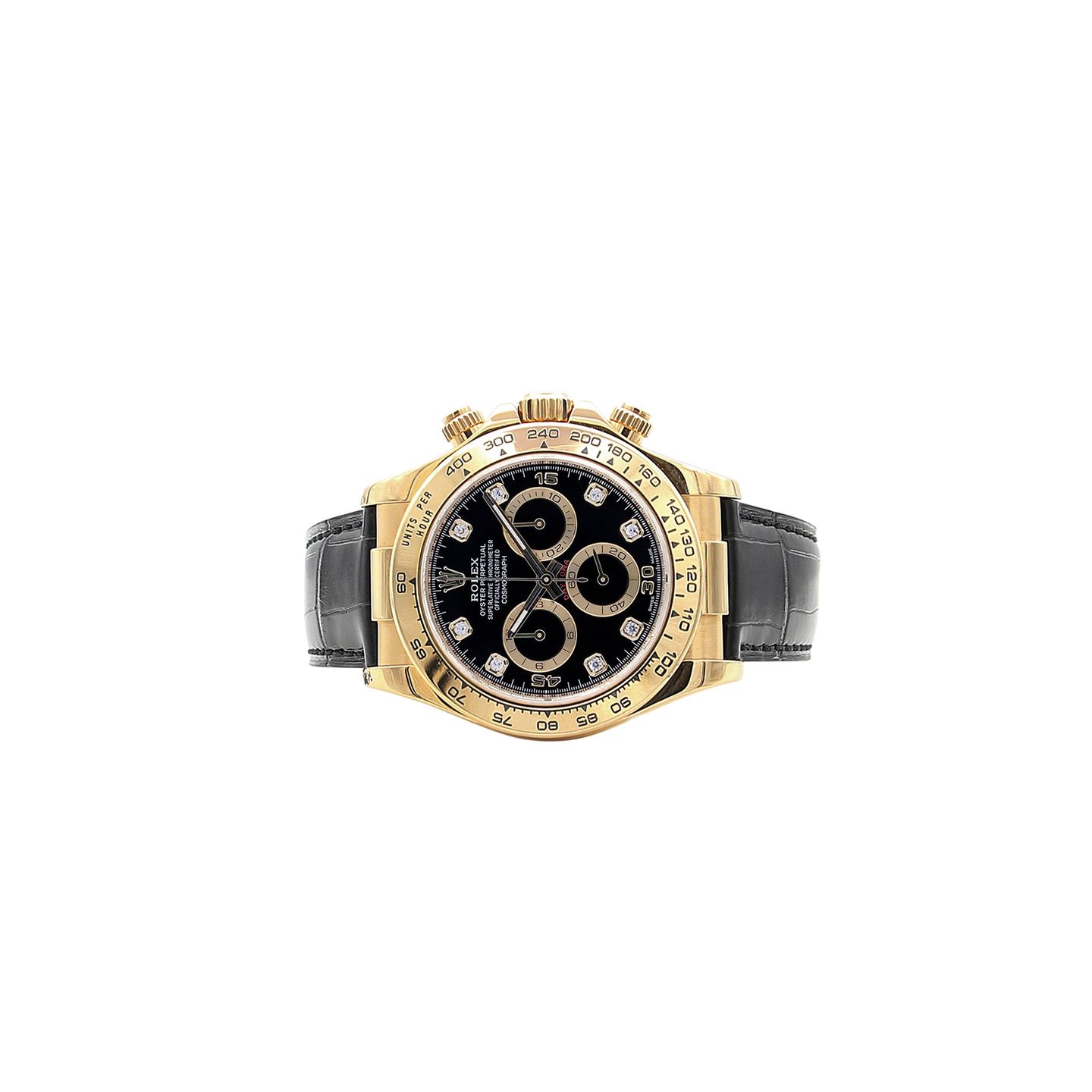 Rolex Daytona 116518 (Onbekend (willekeurig serienummer)) - Zwart wijzerplaat 40mm Geelgoud (6/8)