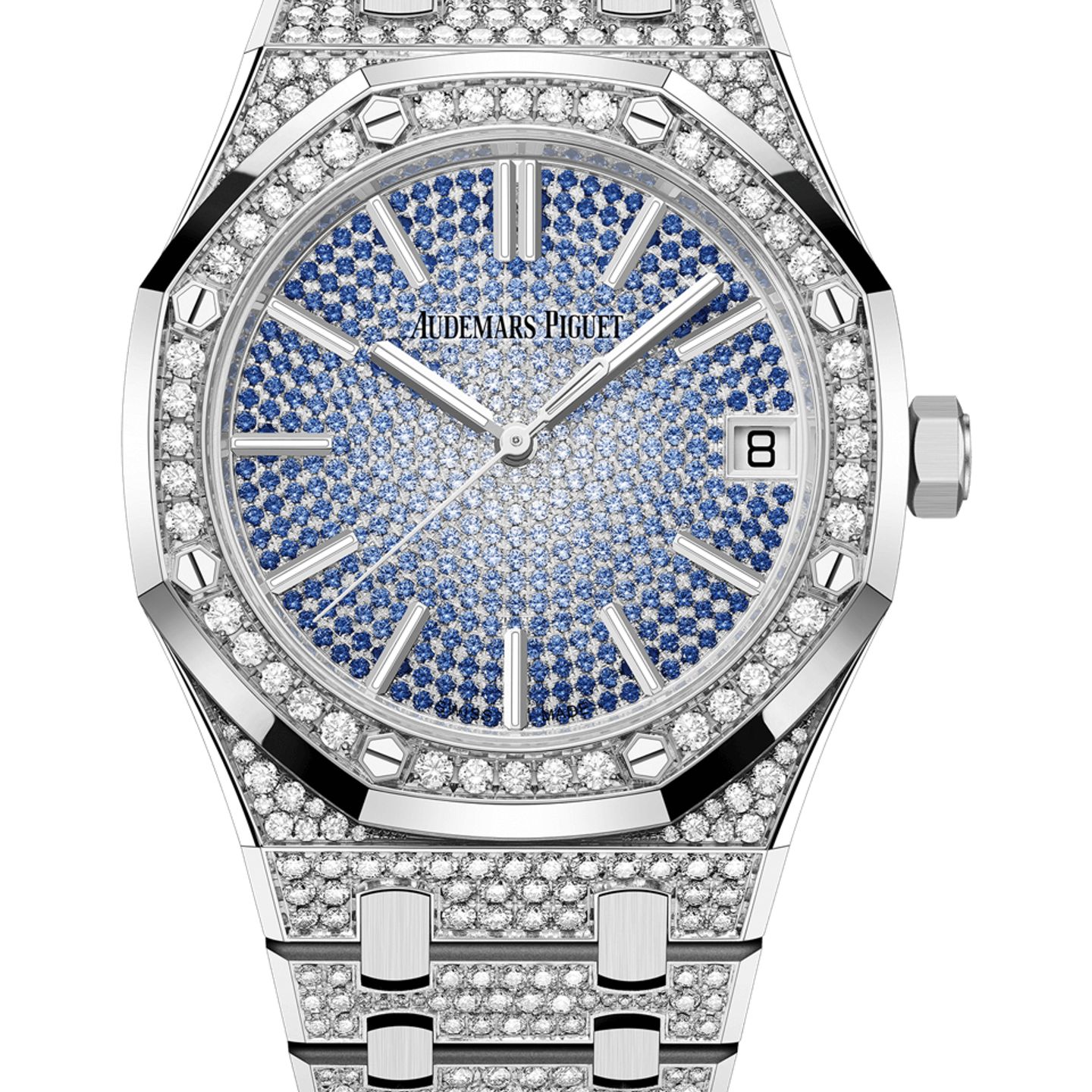 Audemars Piguet Royal Oak Selfwinding 15512BC.ZZ.1322BC.01 (2025) - Blue dial 41 mm White Gold case (1/1)