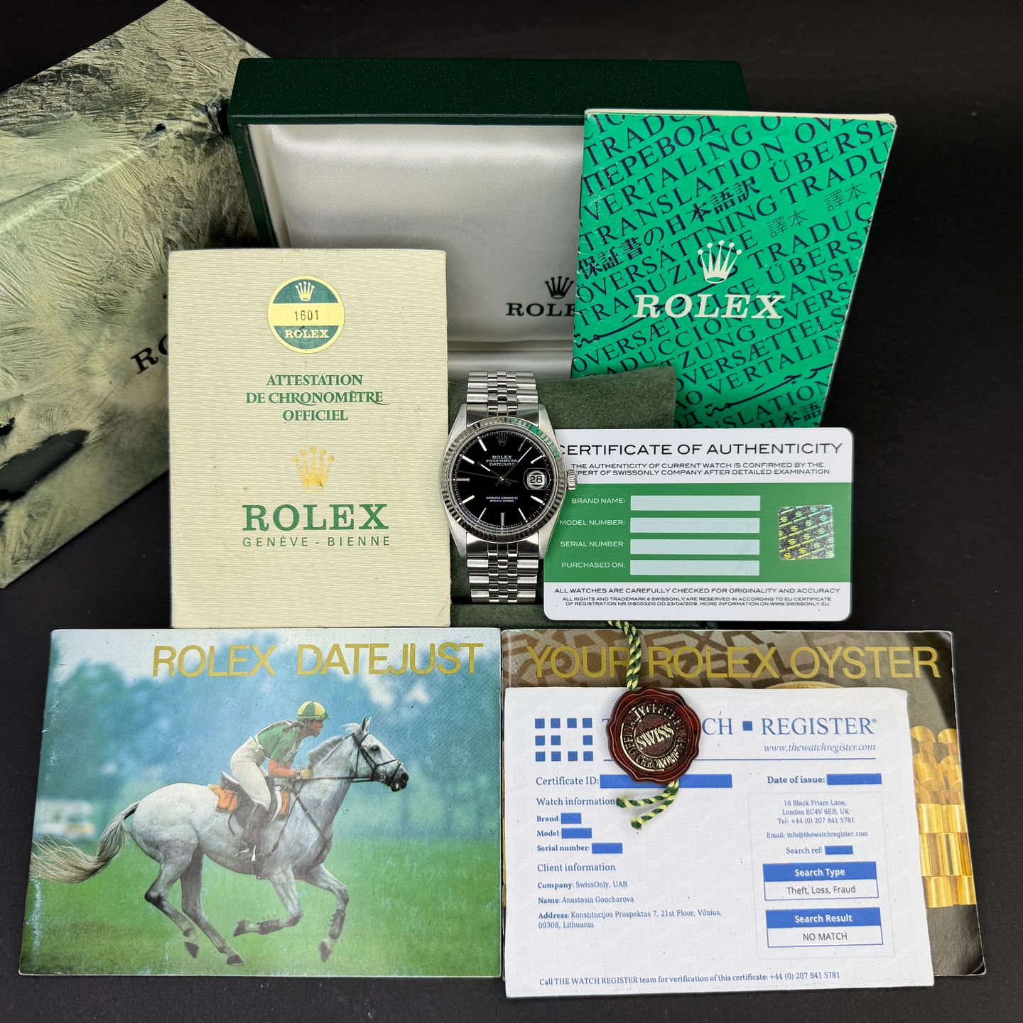 Rolex Datejust 1601 - (3/8)