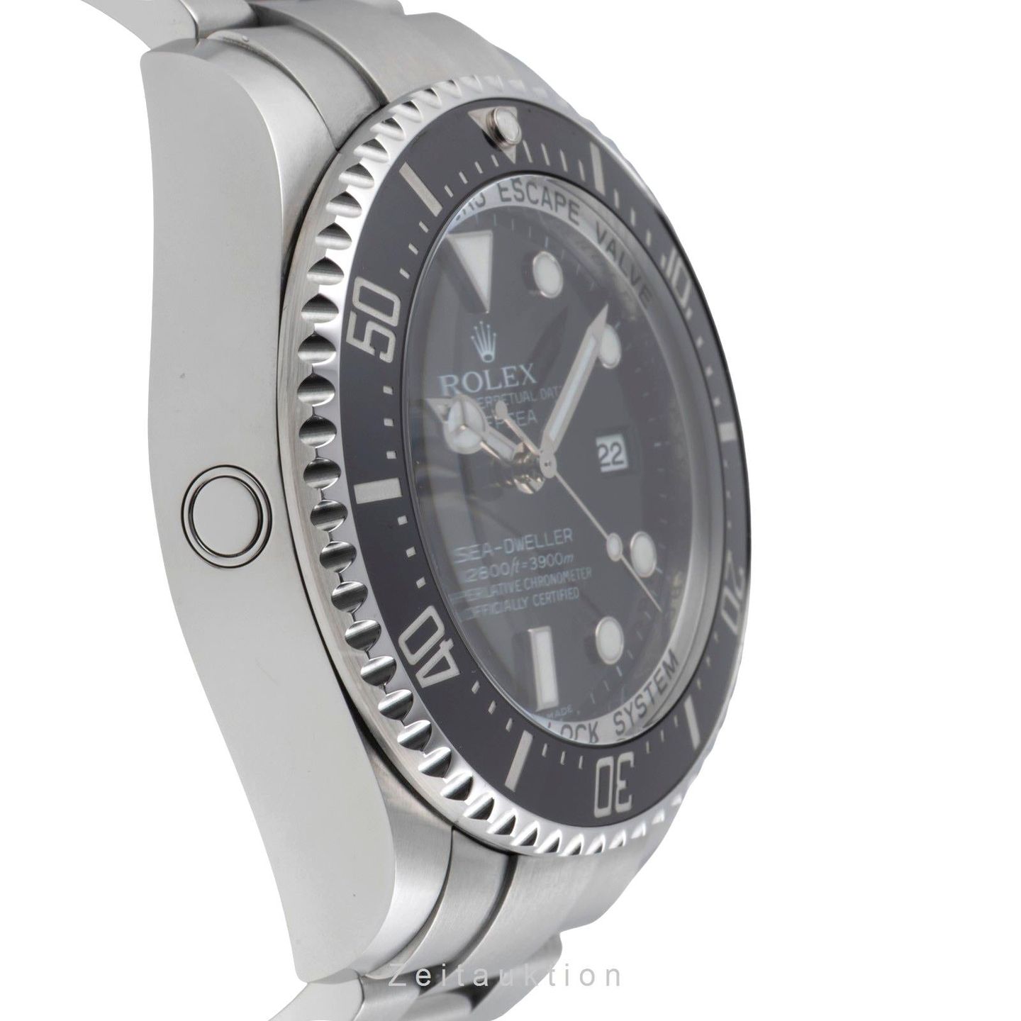 Rolex Sea-Dweller Deepsea 116660 (Onbekend (willekeurig serienummer)) - Zwart wijzerplaat 44mm Staal (6/8)