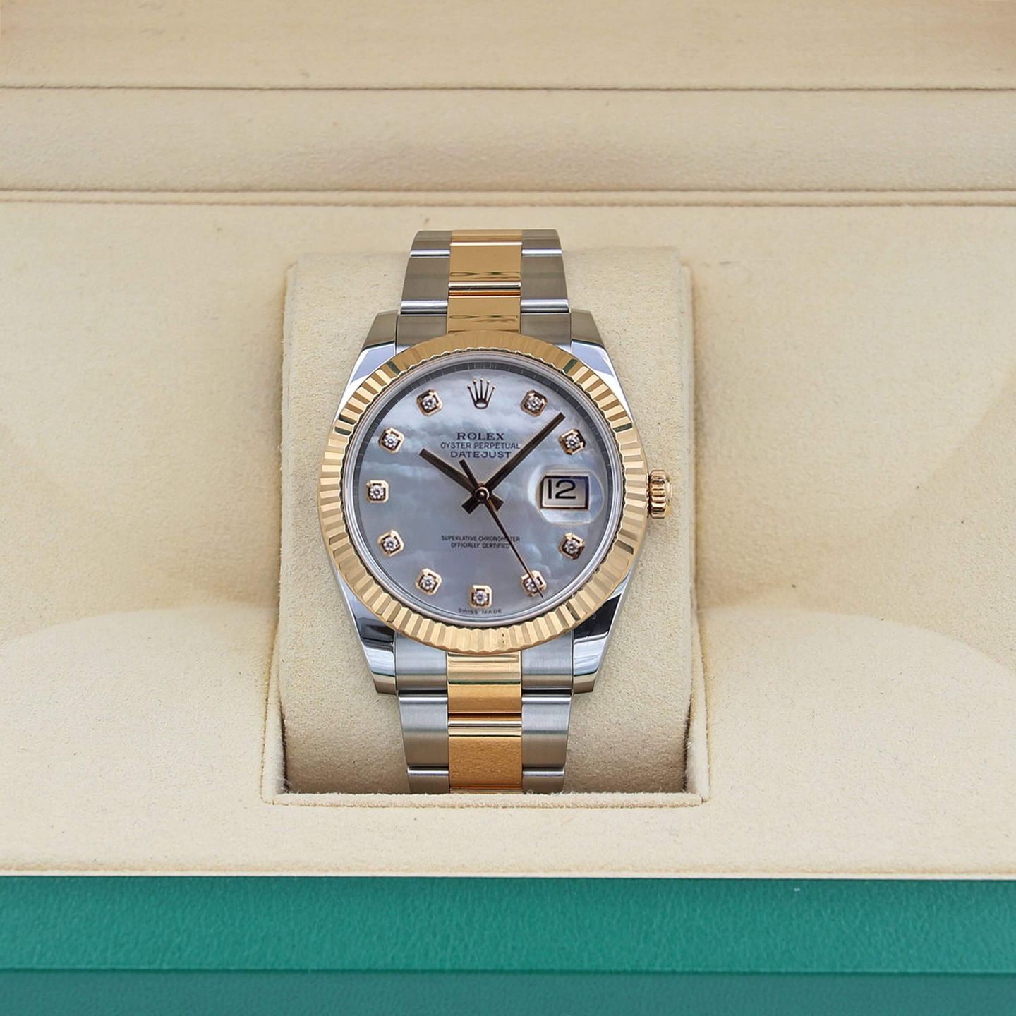 Rolex Datejust 41 126333 (Unknown (random serial)) - 41 mm Gold/Steel case (2/5)