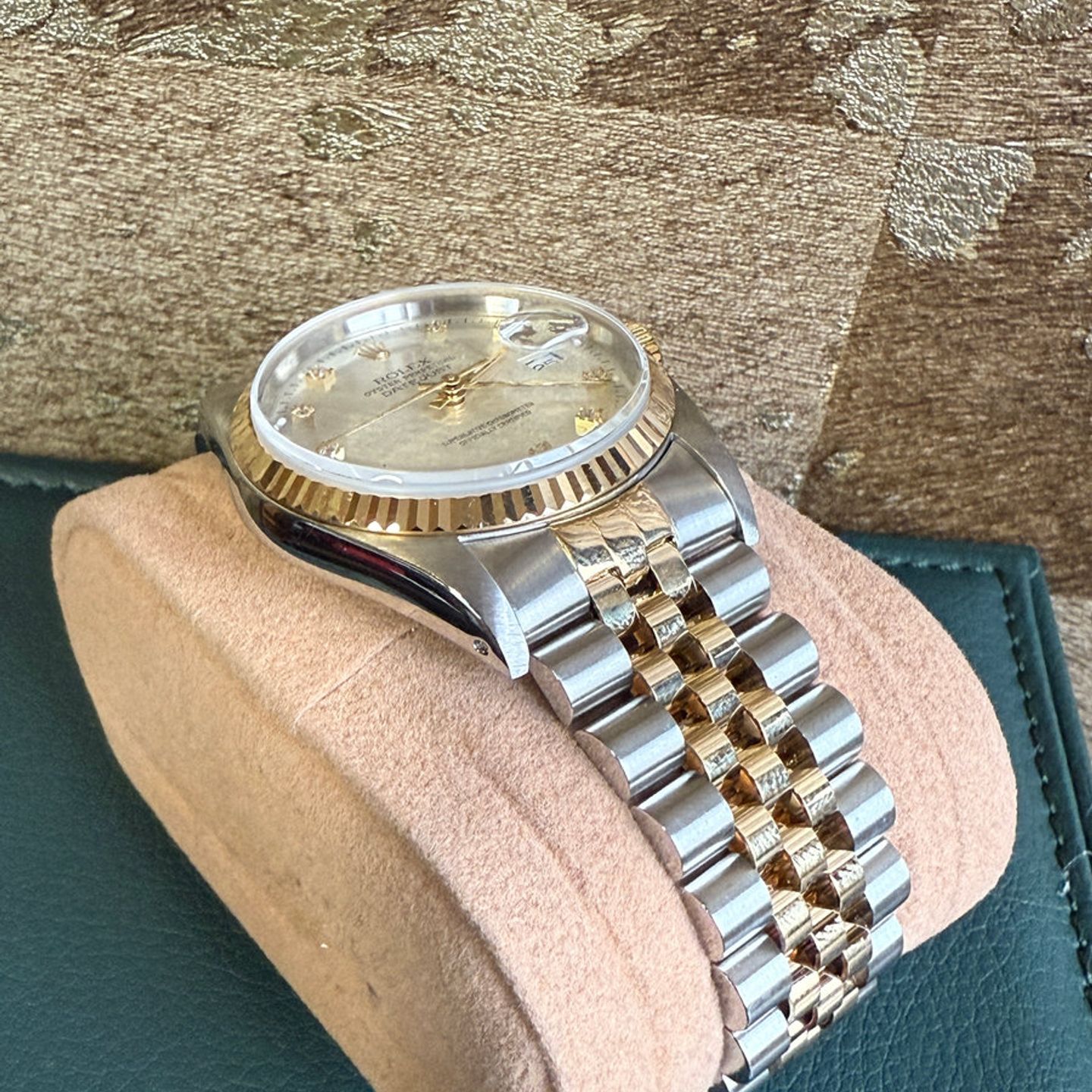 Rolex Datejust 36 16233 (1991) - Silver dial 36 mm Gold/Steel case (7/8)