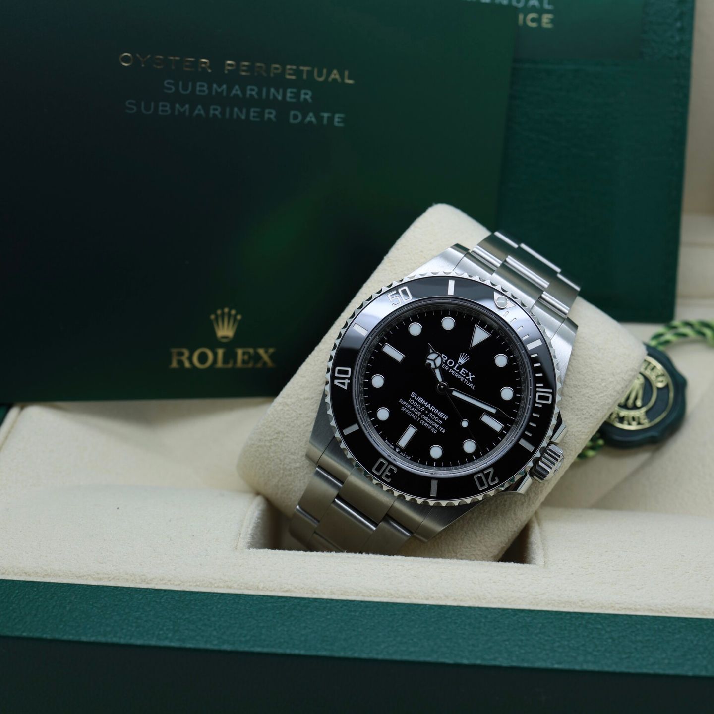 Rolex Submariner No Date 124060 (2024) - Zwart wijzerplaat 41mm Staal (7/7)