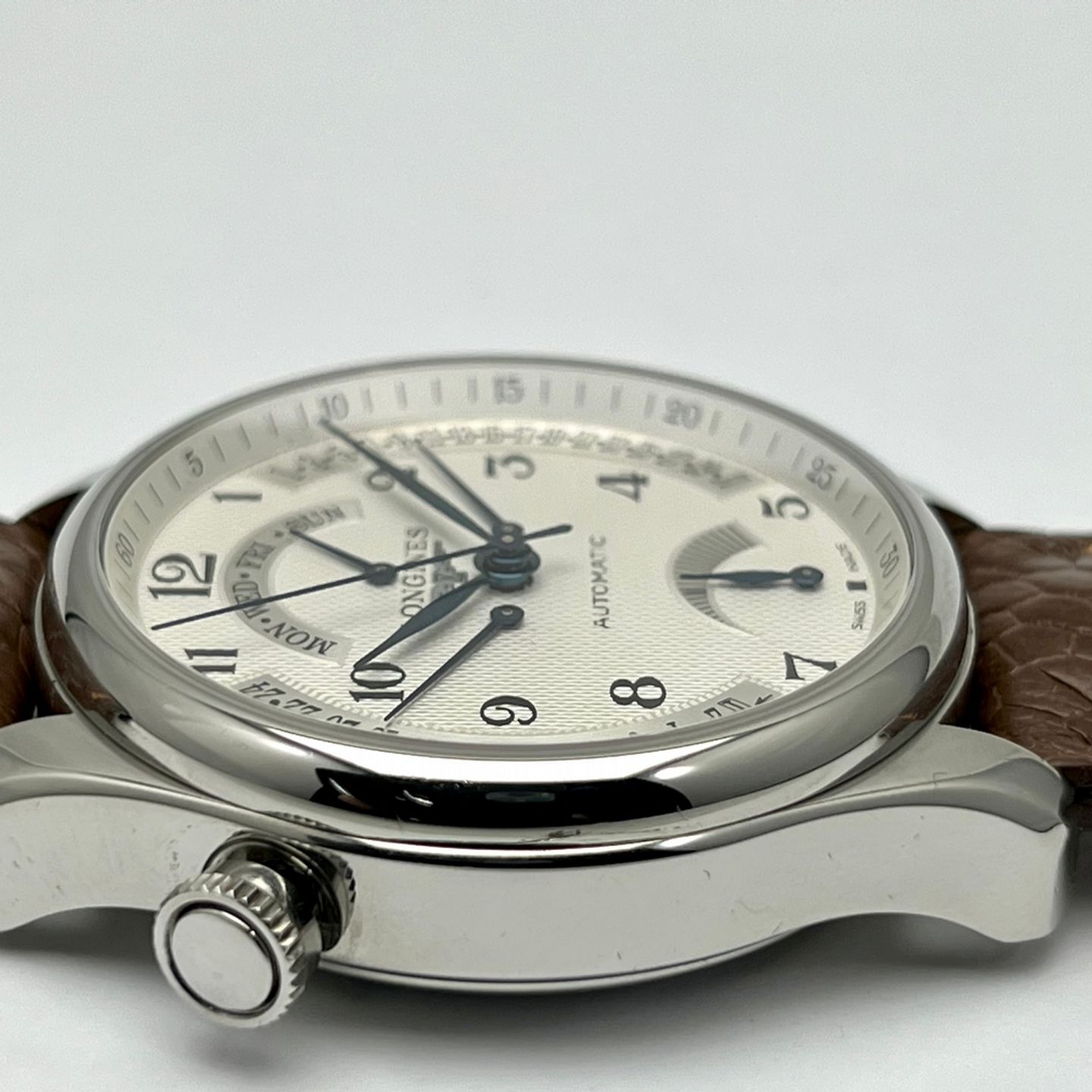 Longines Master Collection L2.716.4.71.3 (Unknown (random serial)) - Silver dial 44 mm Steel case (6/8)