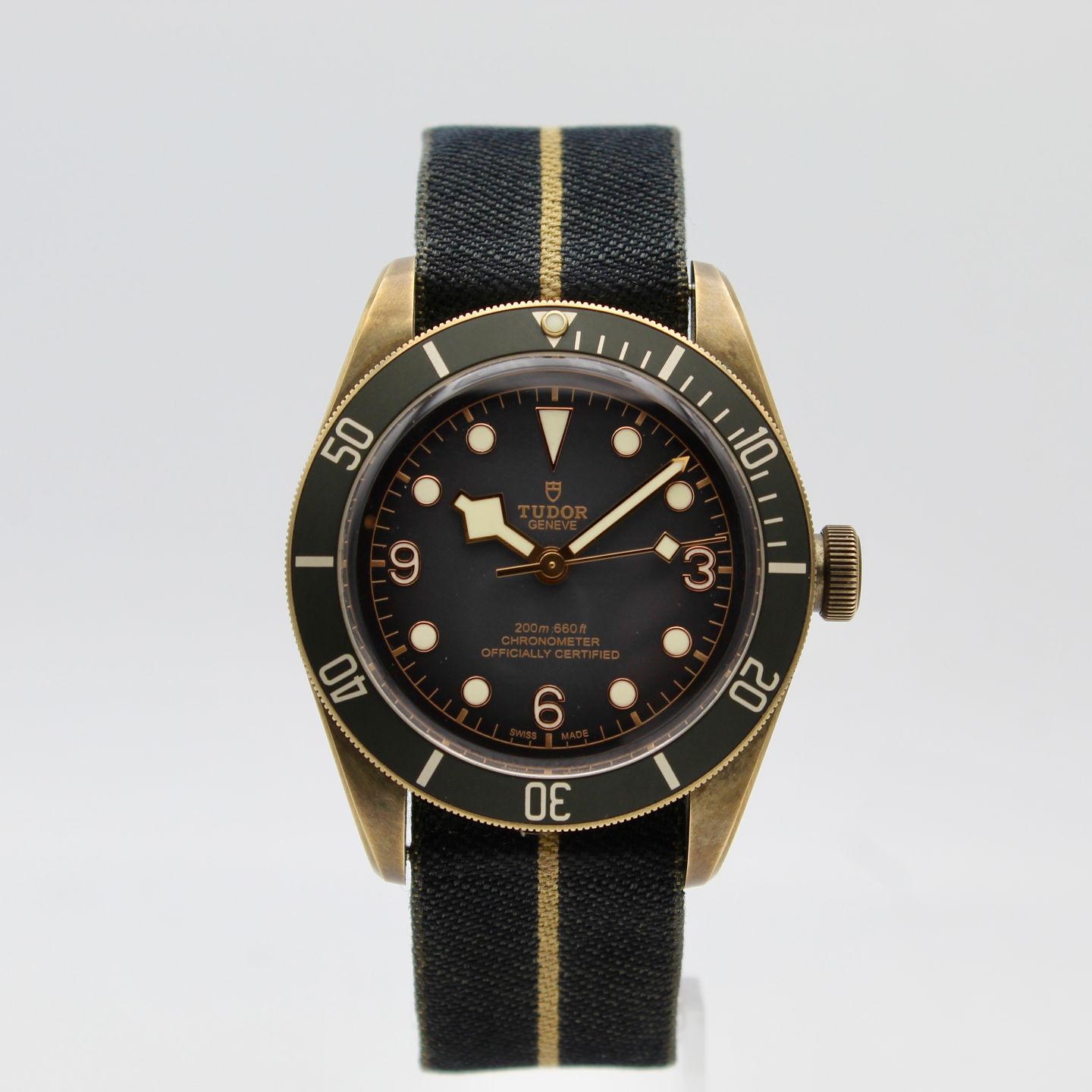 Tudor Black Bay Bronze 79250BA (2020) - Grey dial 43 mm Bronze case (1/8)
