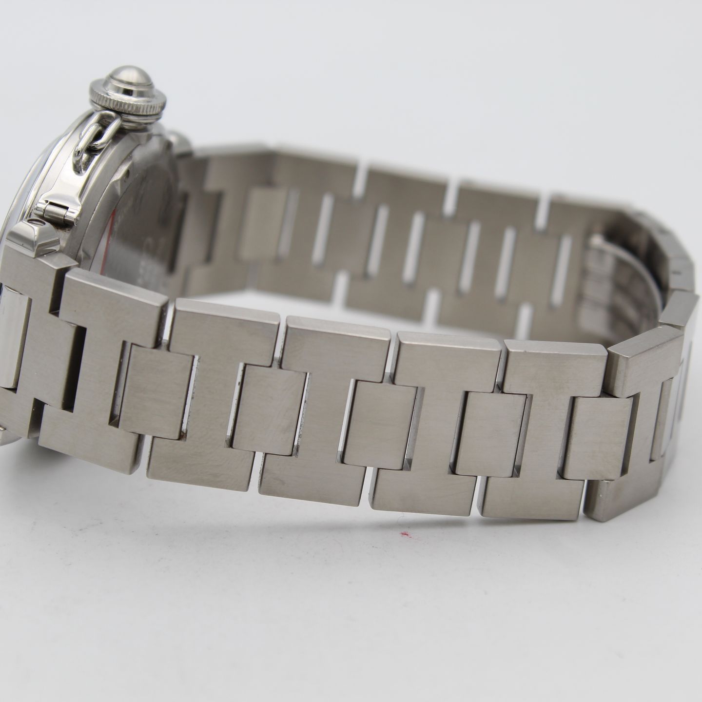 Cartier Pasha C W31044M7 (2002) - Wit wijzerplaat 35mm Staal (6/8)