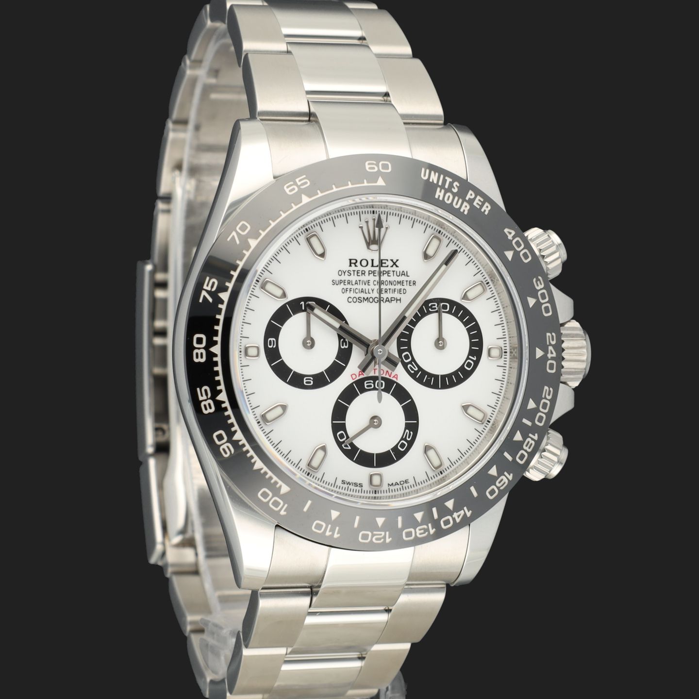 Rolex Daytona 116500LN (2021) - White dial 40 mm Steel case (4/8)