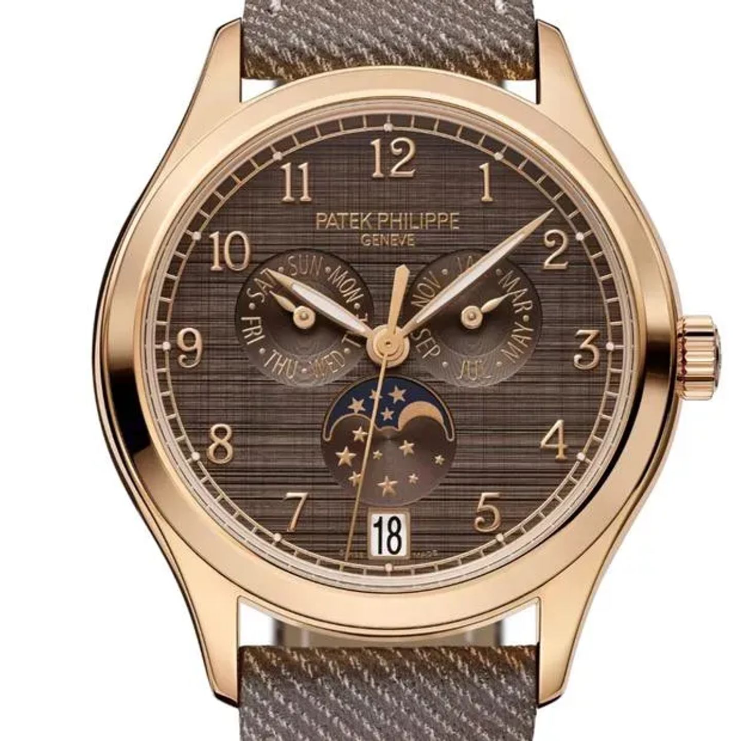 Patek Philippe Complications 4946R-001 (2025) - Brown dial 38 mm Steel case (6/6)
