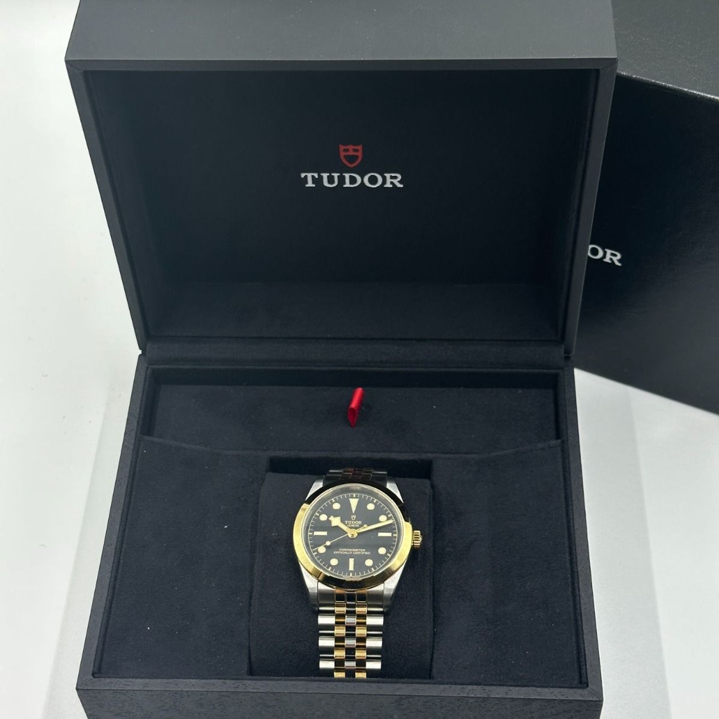 Tudor Black Bay S&G 79663-0001 (2024) - Zwart wijzerplaat 39mm Staal (4/8)