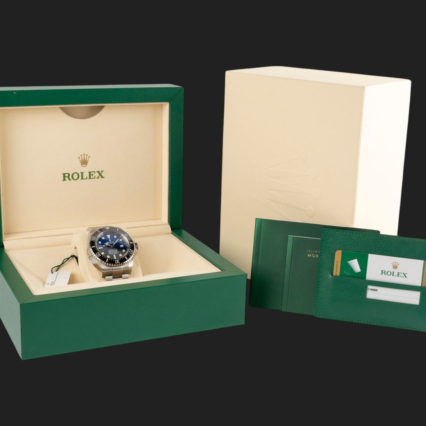 Rolex Sea-Dweller Deepsea 126660 (2019) - Blue dial 44 mm Steel case (8/8)