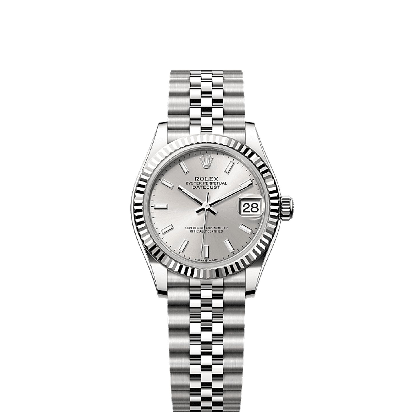 Rolex Datejust 31 278274 (2025) - Zilver wijzerplaat 31mm Staal (1/1)