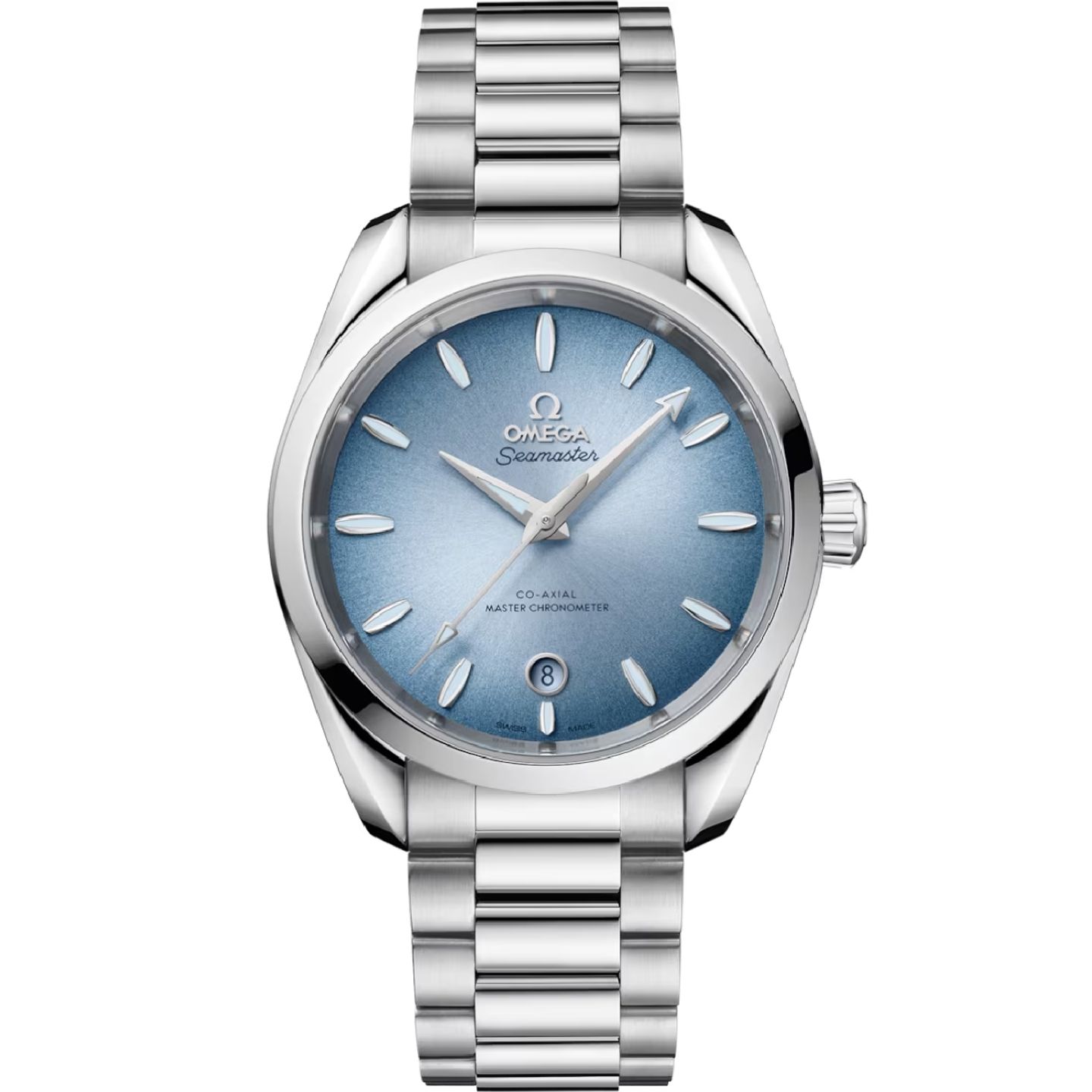 Omega Seamaster Aqua Terra 220.10.38.20.03.004 (2024) - Blue dial 38 mm Steel case (1/8)