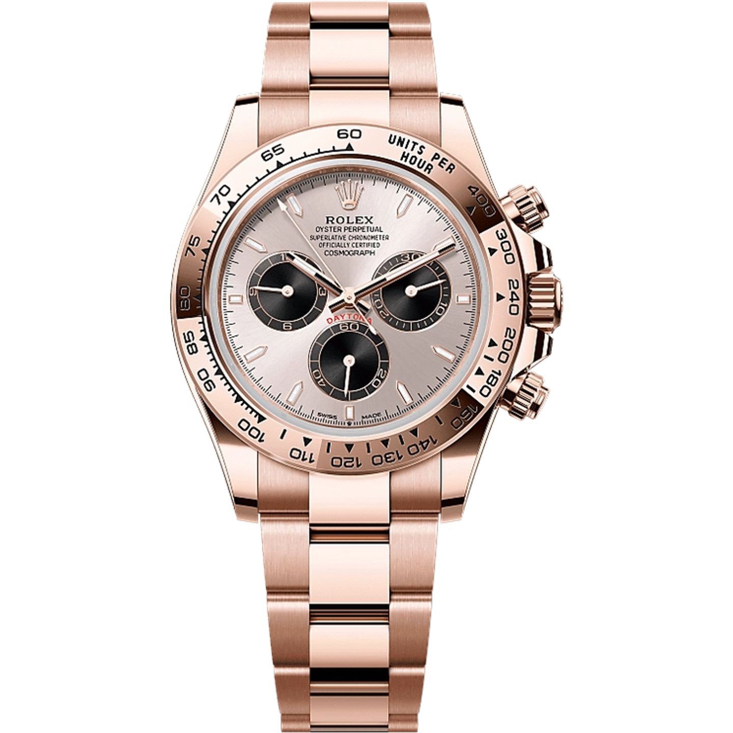 Rolex Daytona 126505 (2025) - Roze wijzerplaat 40mm Roségoud (1/1)