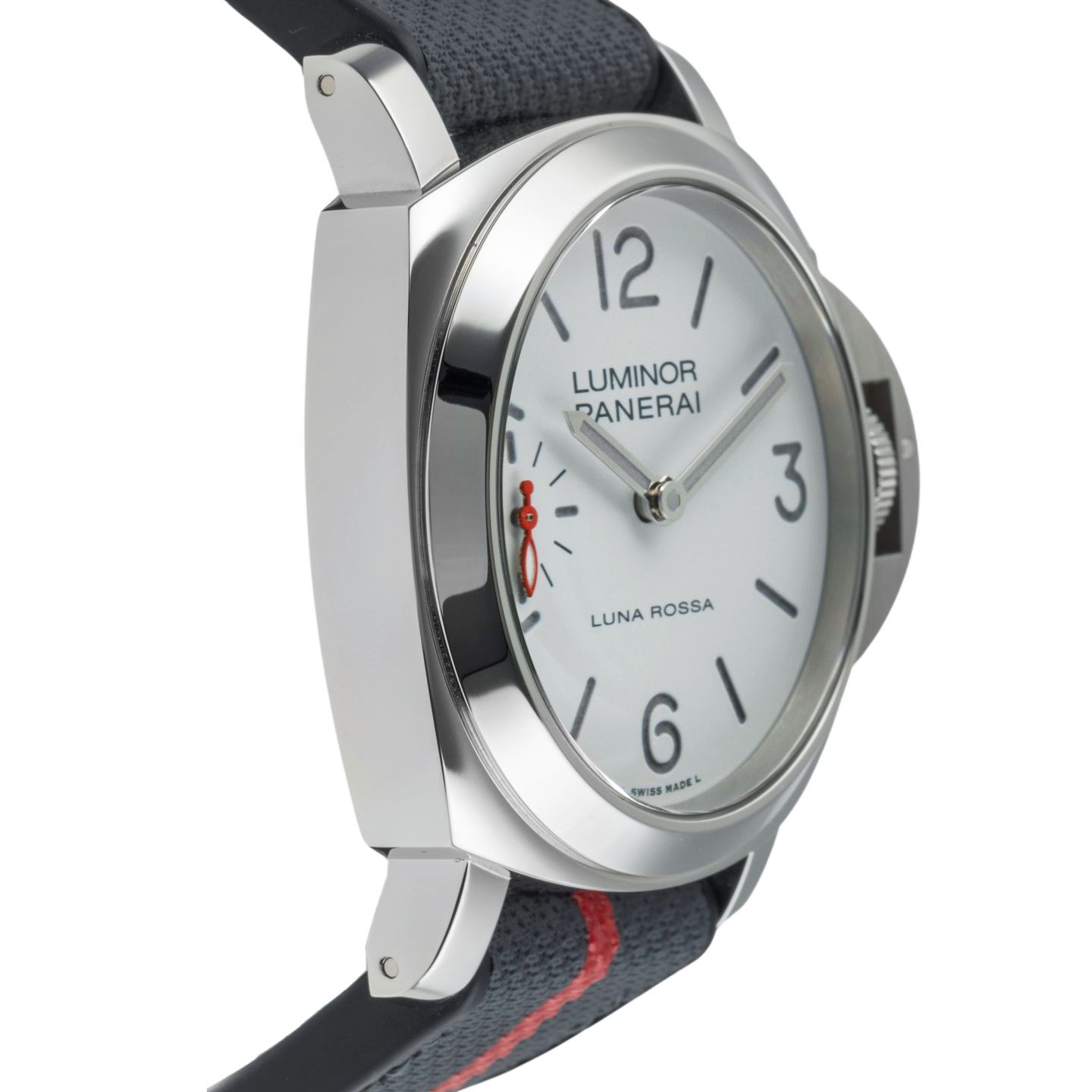 Panerai Luminor PAM01342 (Onbekend (willekeurig serienummer)) - Wit wijzerplaat 44mm Staal (7/8)